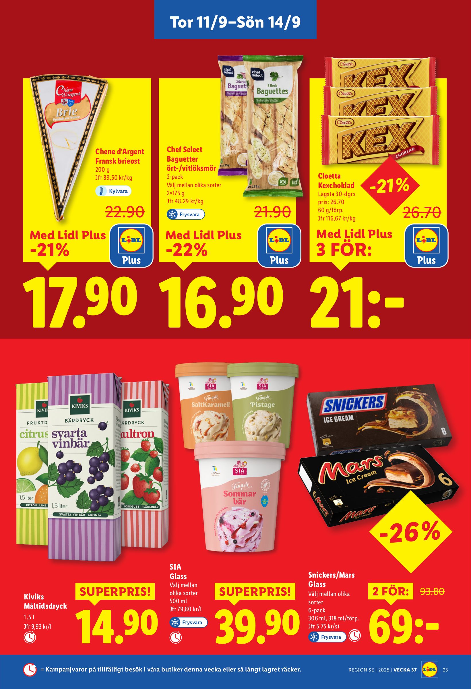 lidl - Lidl-reklambladet giltigt från 08/09 - 14/09 - page: 26