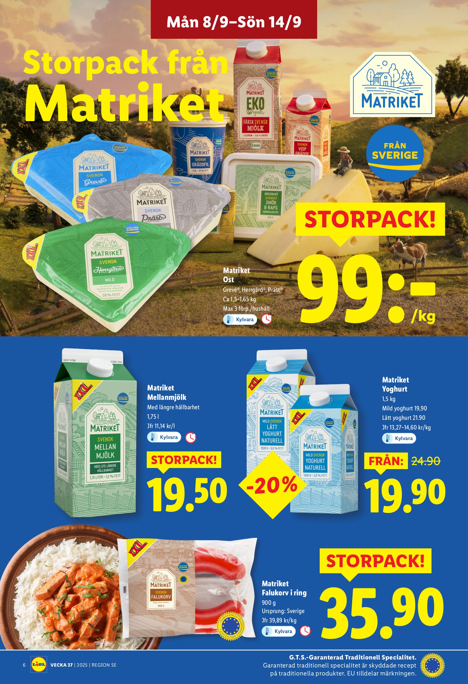 lidl - Lidl-reklambladet giltigt från 08/09 - 14/09 - page: 6