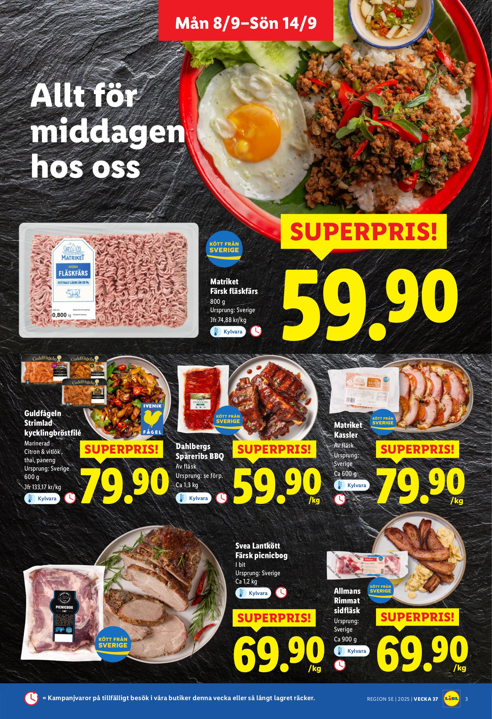 lidl - Lidl-reklambladet giltigt från 08/09 - 14/09 - page: 3