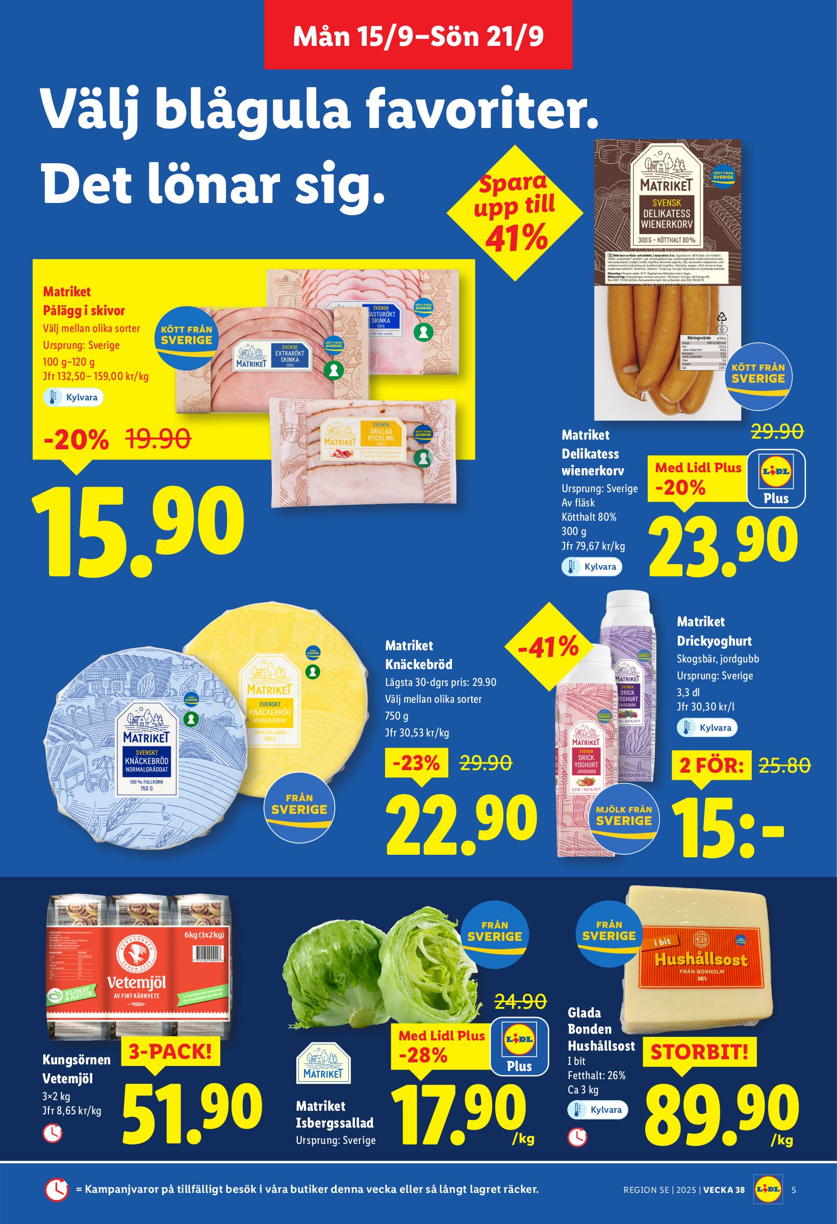 lidl - Lidl-reklambladet giltigt från 15/09 - 21/09 - page: 5