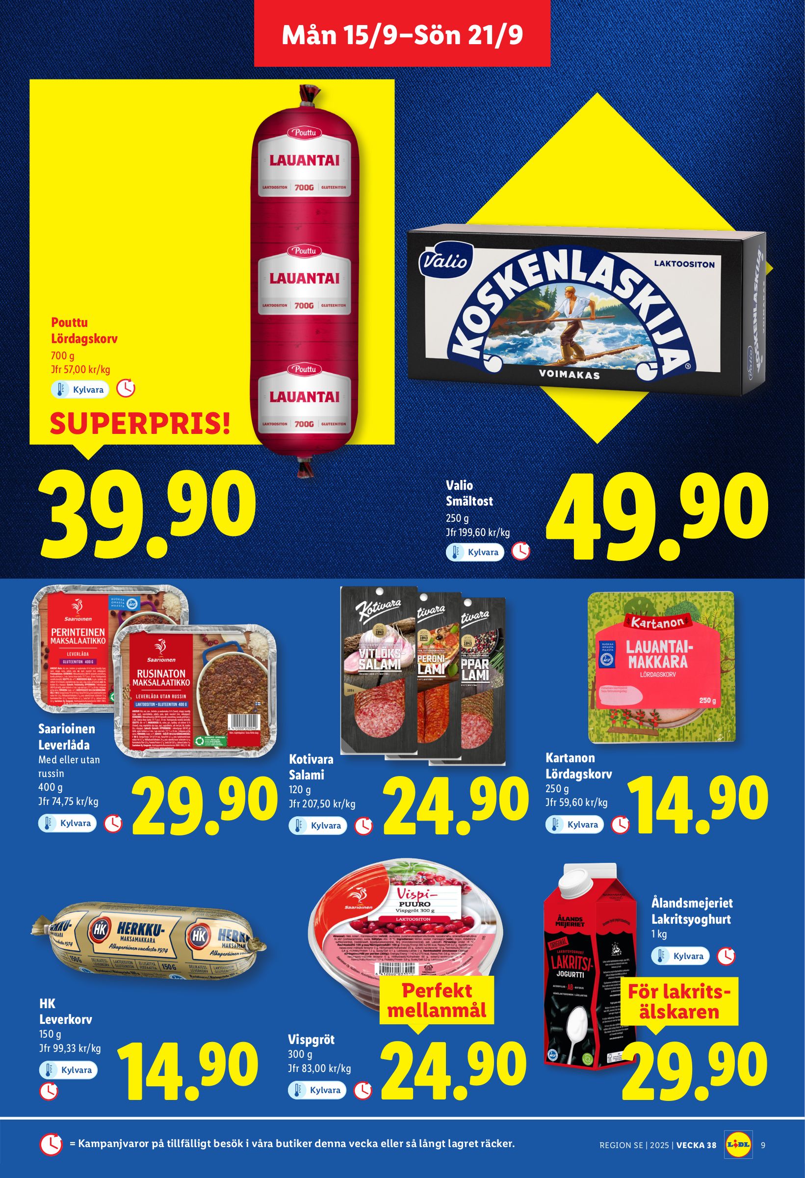 lidl - Lidl-reklambladet giltigt från 15/09 - 21/09 - page: 9
