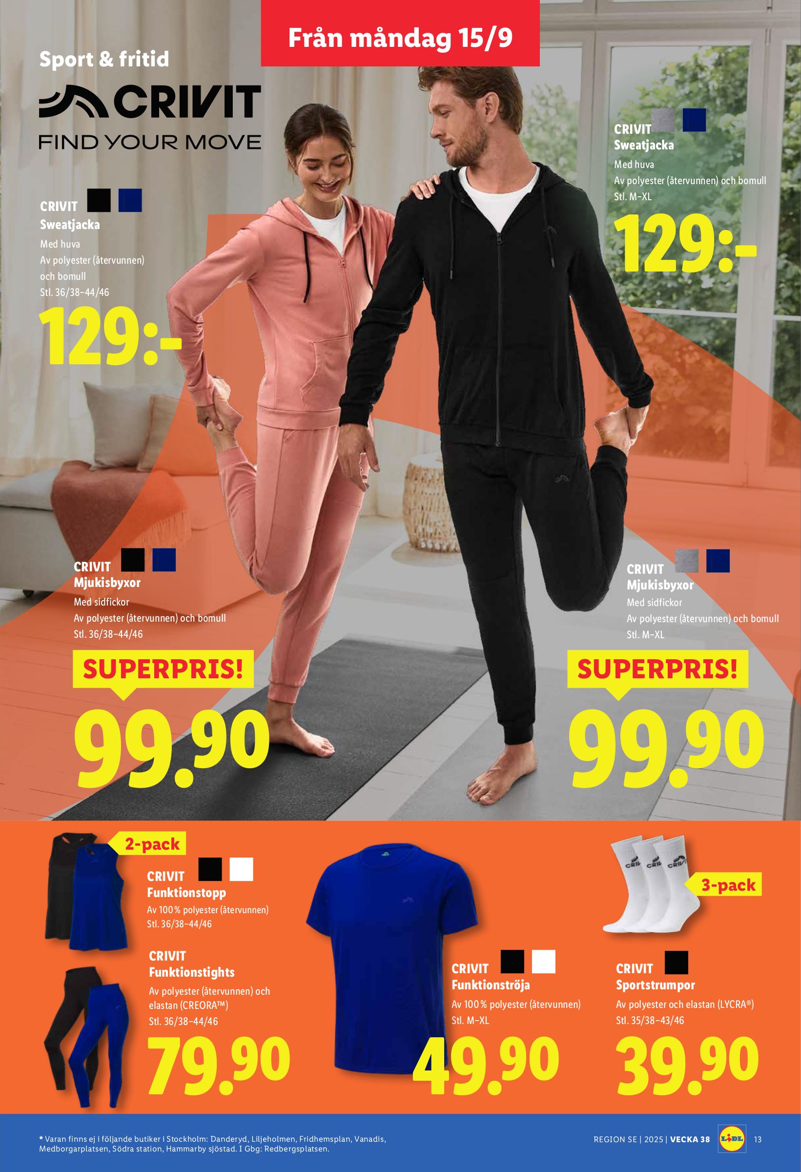 lidl - Lidl-reklambladet giltigt från 15/09 - 21/09 - page: 15