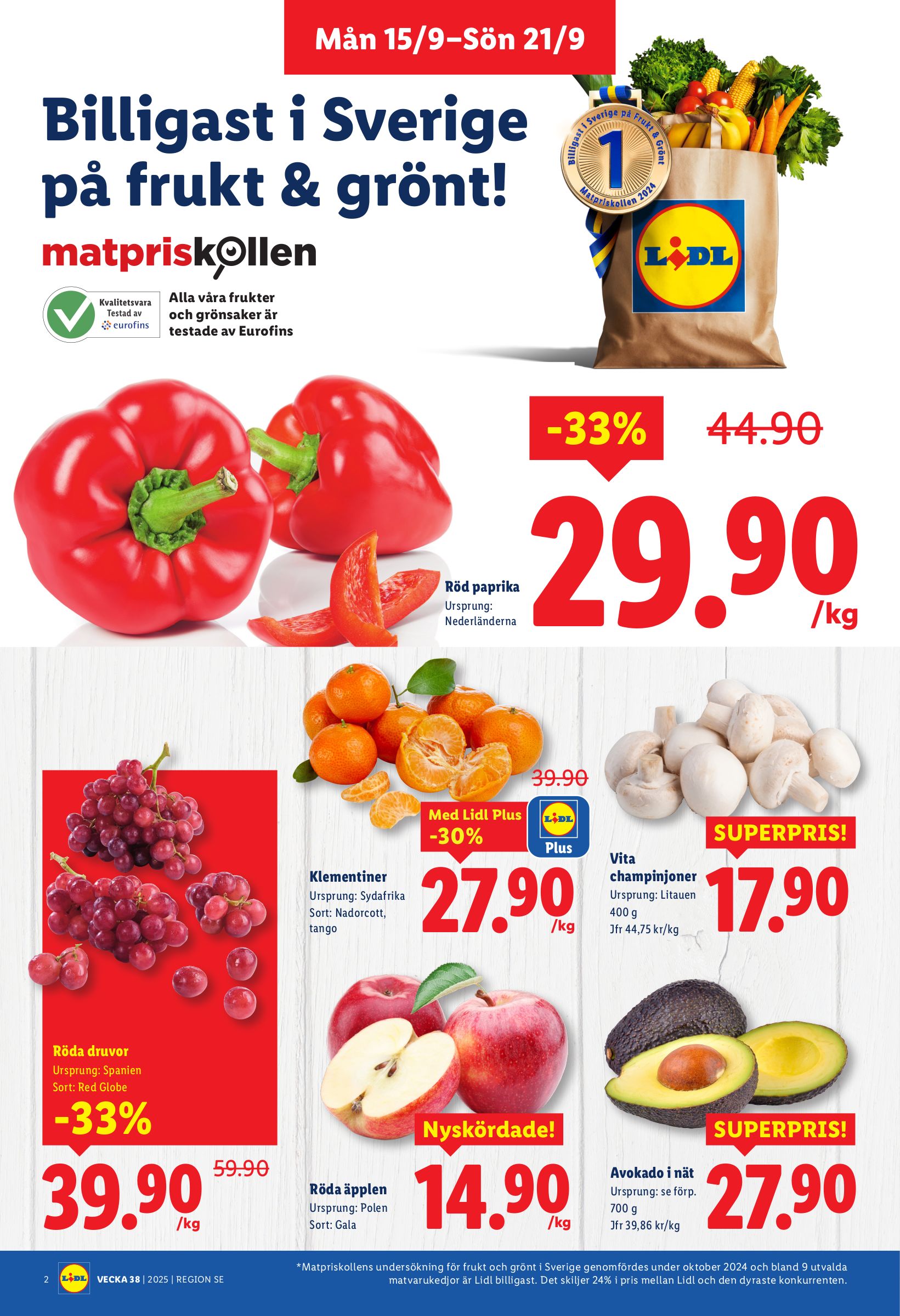 lidl - Lidl-reklambladet giltigt från 15/09 - 21/09 - page: 2