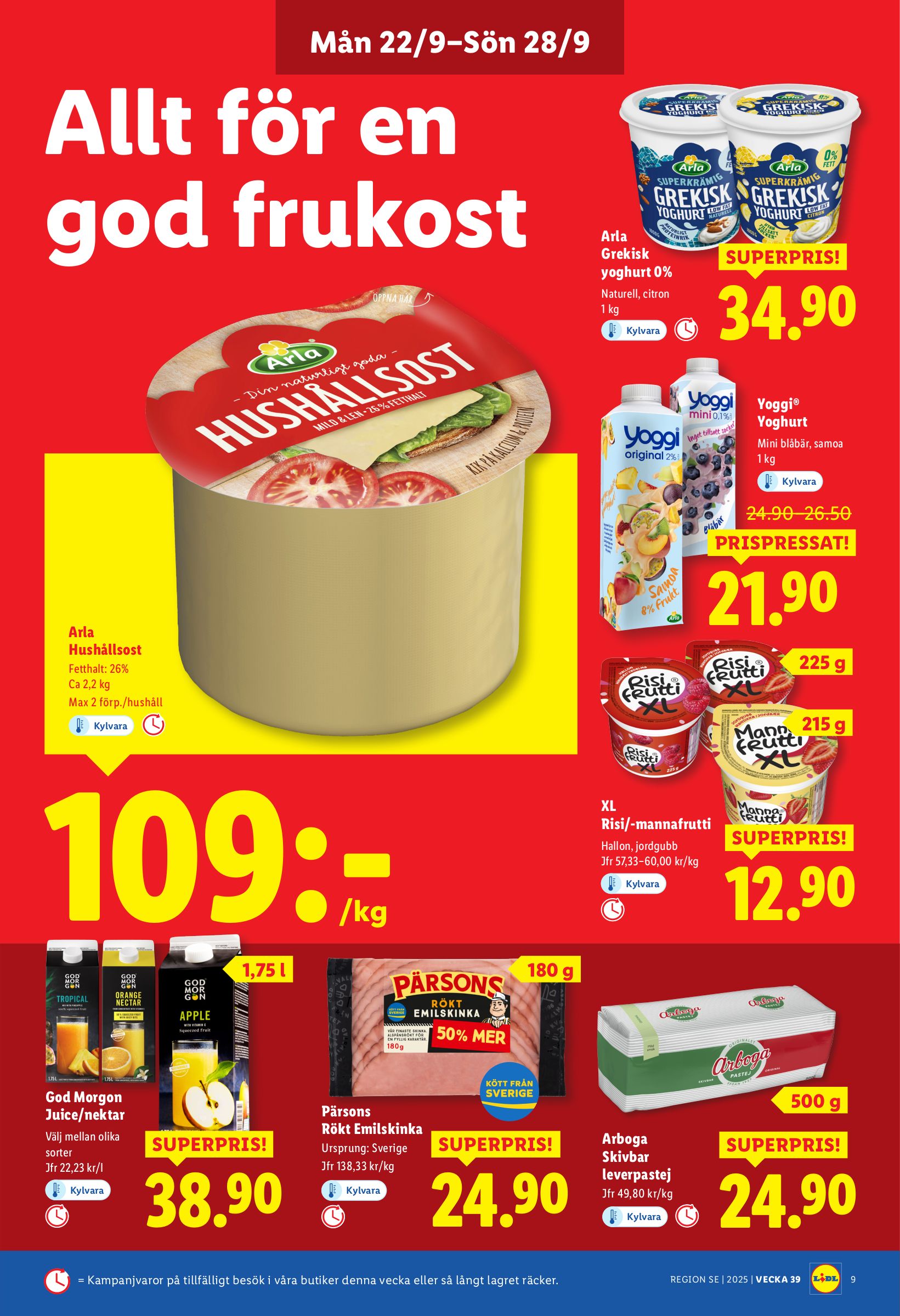 lidl - Lidl-reklambladet giltigt från 22/09 - 28/09 - page: 9