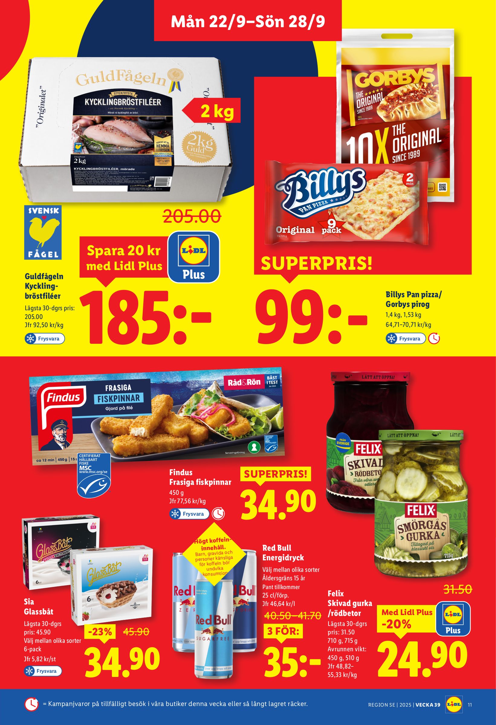 lidl - Lidl-reklambladet giltigt från 22/09 - 28/09 - page: 11