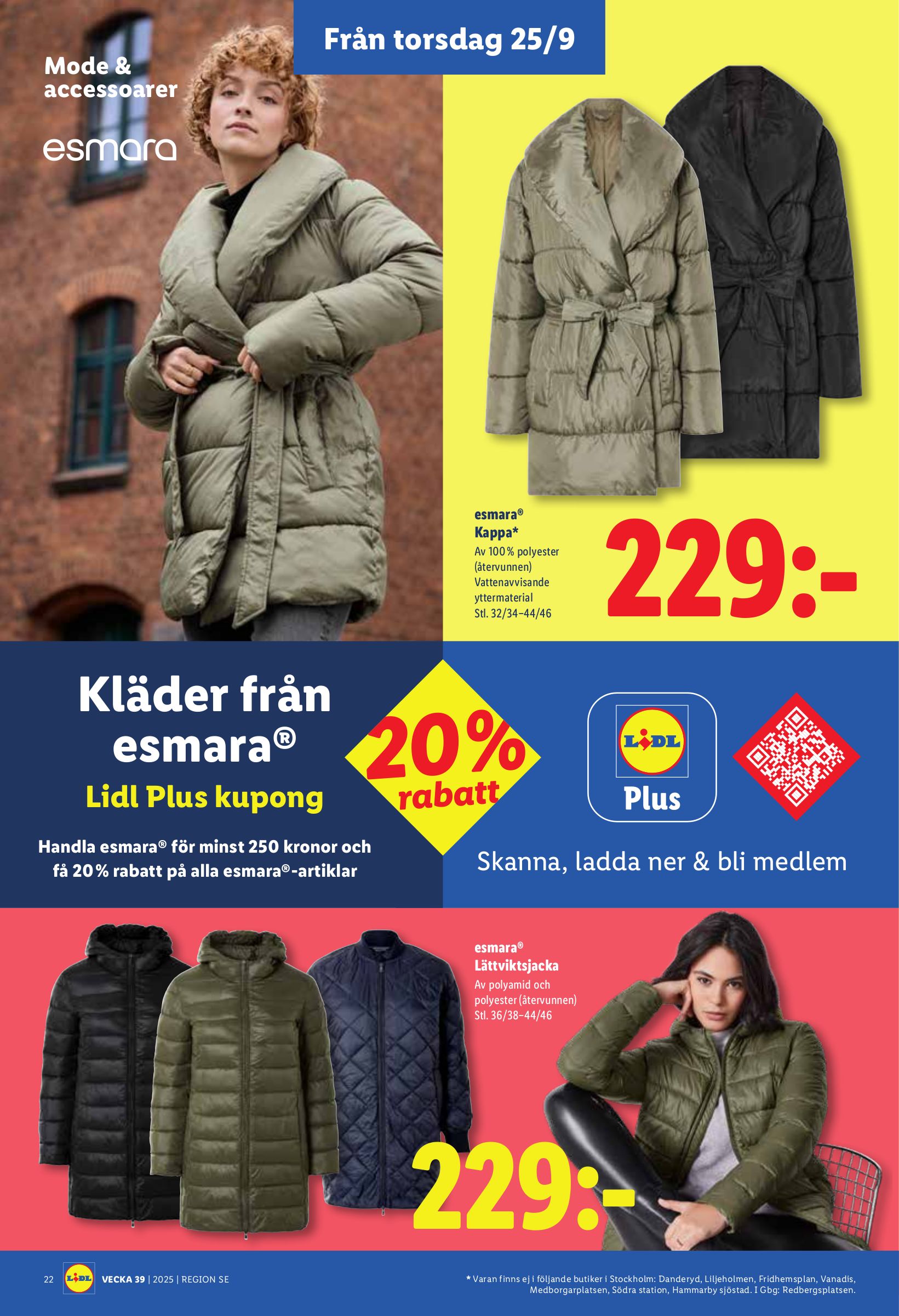 lidl - Lidl-reklambladet giltigt från 22/09 - 28/09 - page: 25