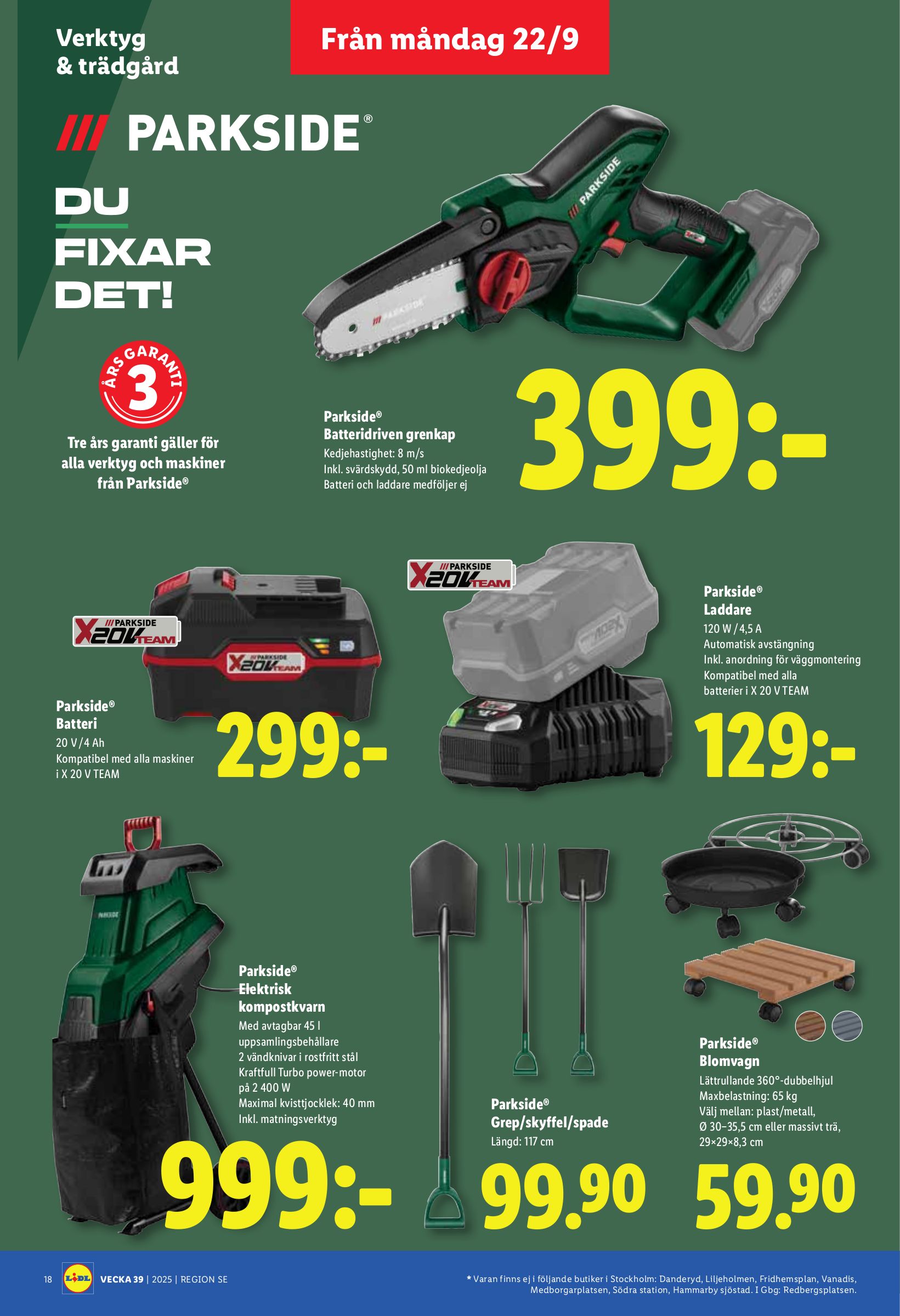 lidl - Lidl-reklambladet giltigt från 22/09 - 28/09 - page: 20