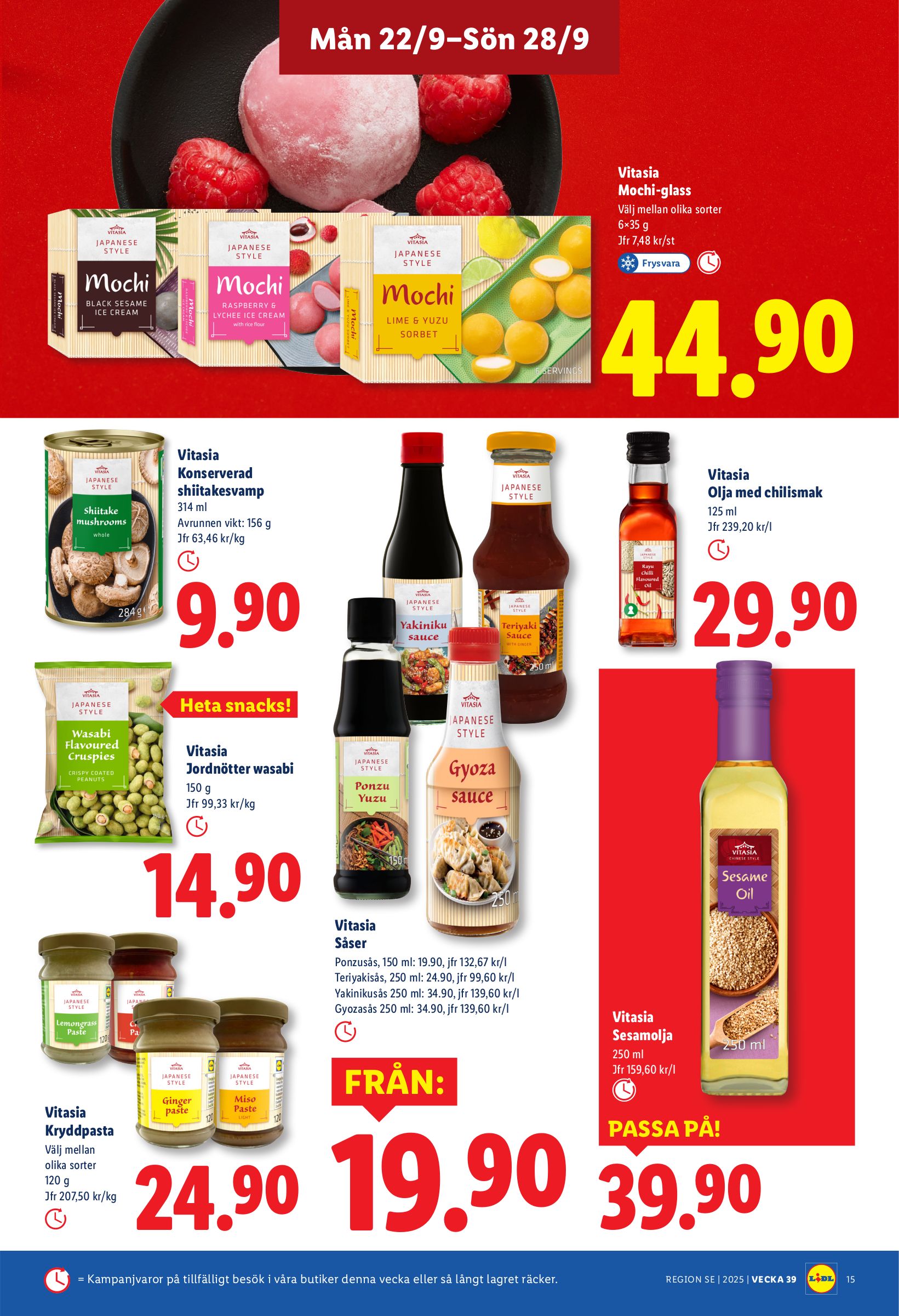 lidl - Lidl-reklambladet giltigt från 22/09 - 28/09 - page: 15