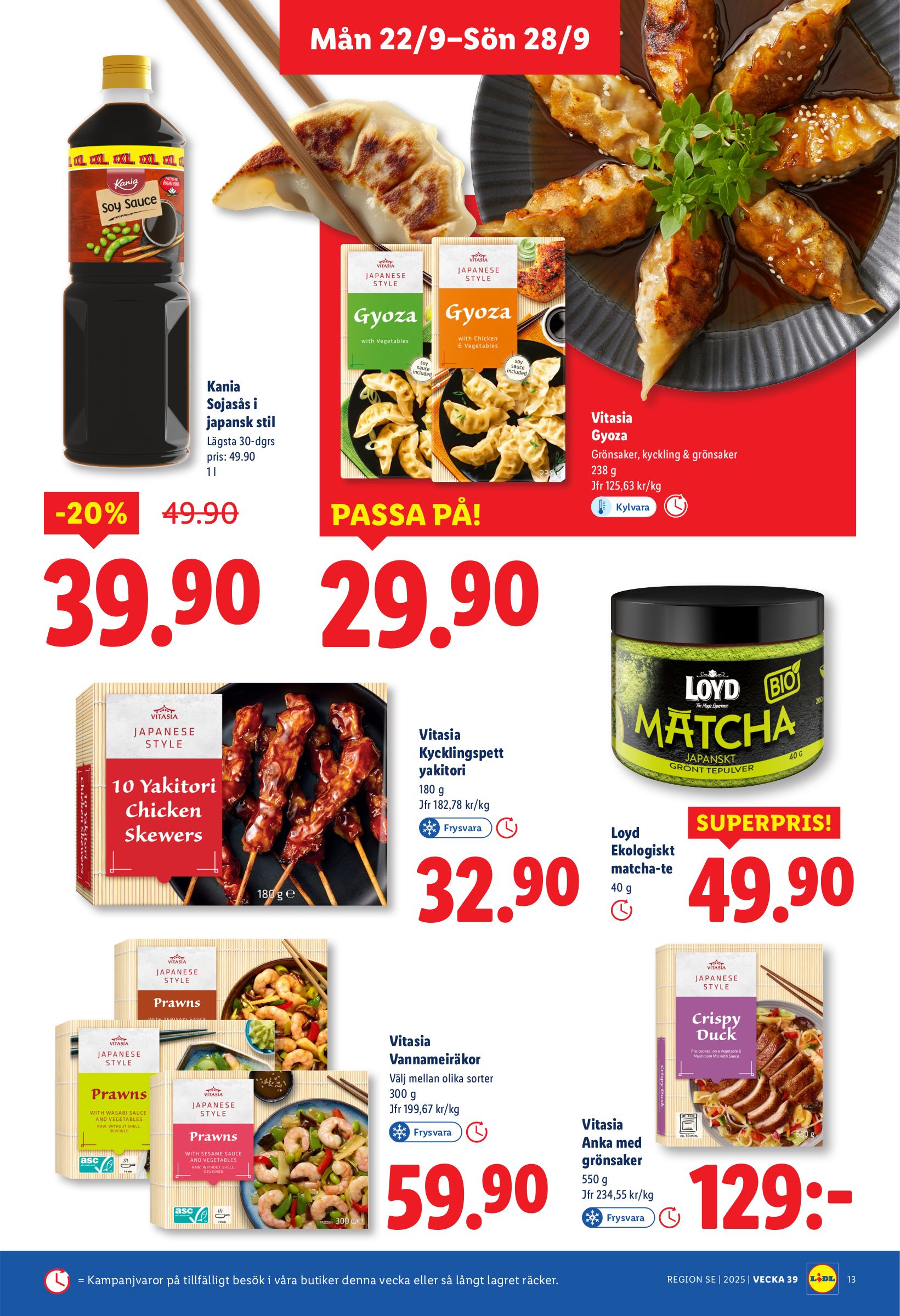 lidl - Lidl-reklambladet giltigt från 22/09 - 28/09 - page: 13