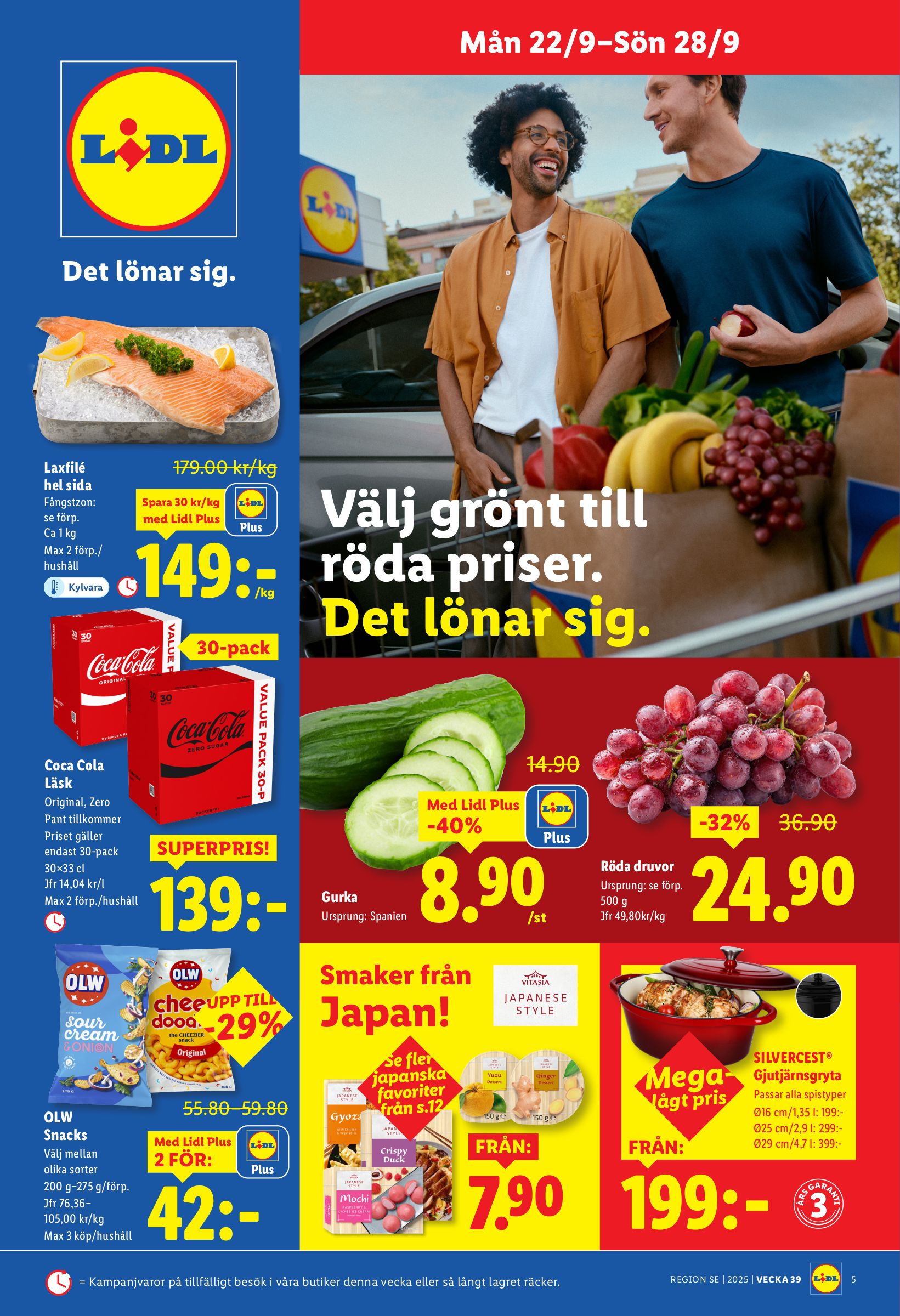 lidl - Lidl-reklambladet giltigt från 22/09 - 28/09 - page: 5