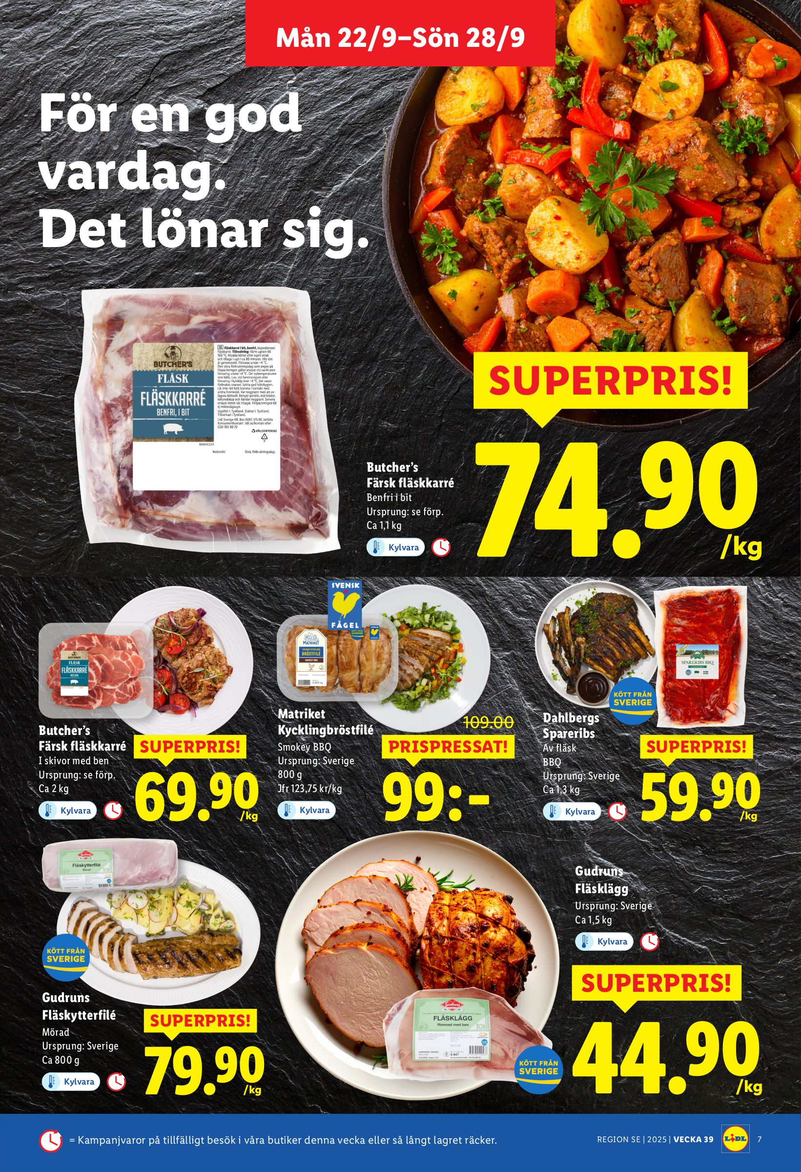 lidl - Lidl-reklambladet giltigt från 22/09 - 28/09 - page: 7
