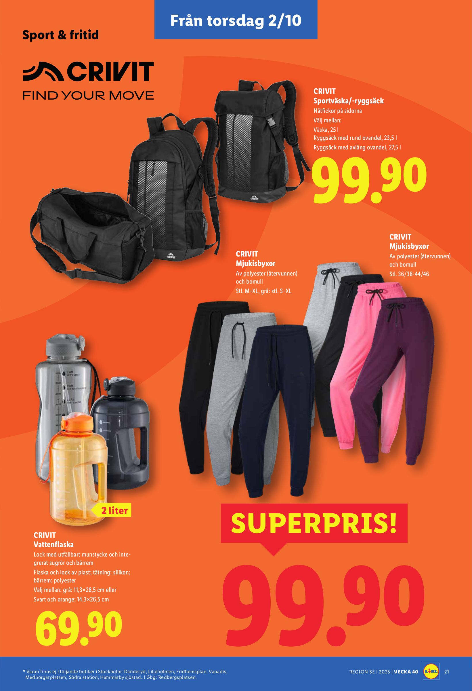 lidl - Lidl-reklambladet giltigt från 29/09 - 05/10 - page: 23