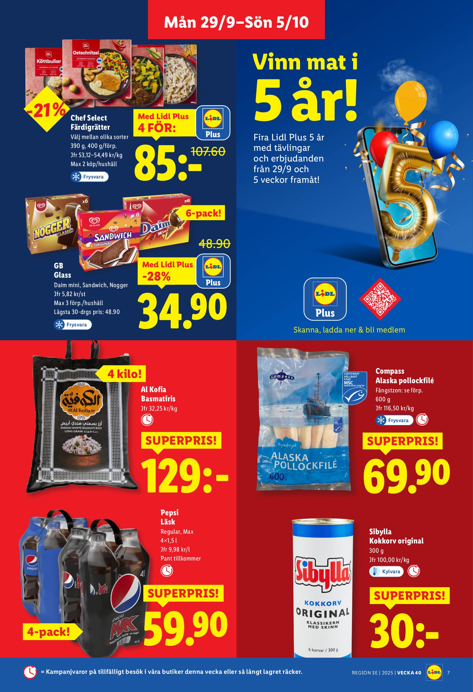 lidl - Lidl-reklambladet giltigt från 29/09 - 05/10 - page: 7