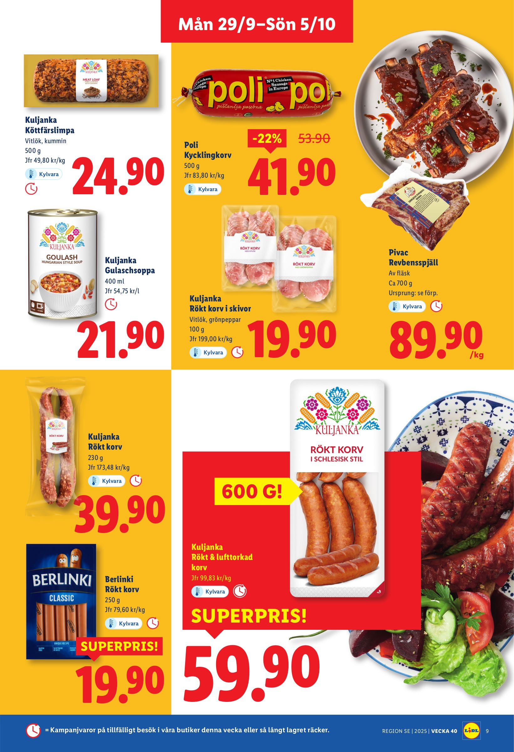 lidl - Lidl-reklambladet giltigt från 29/09 - 05/10 - page: 9