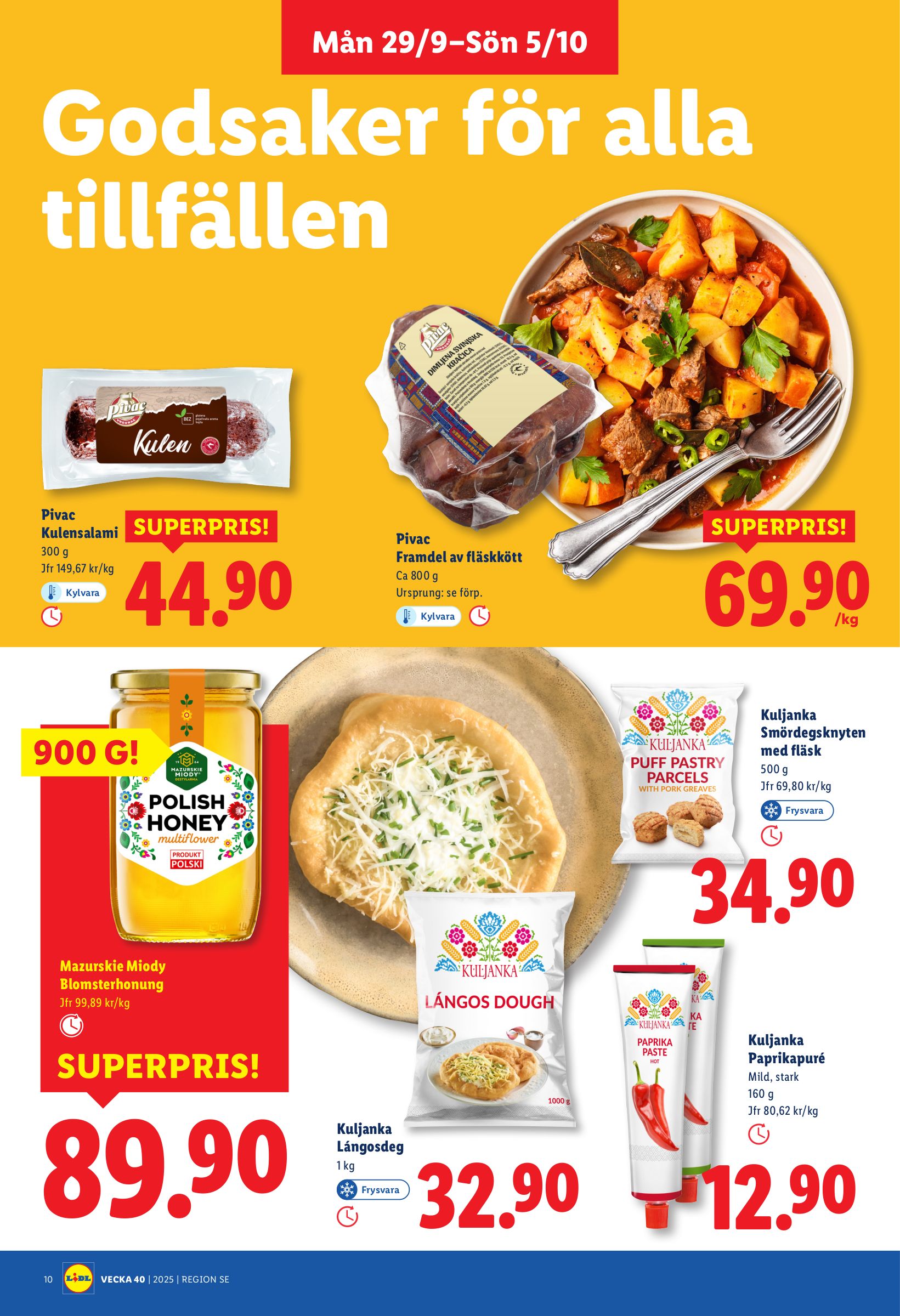 lidl - Lidl-reklambladet giltigt från 29/09 - 05/10 - page: 10