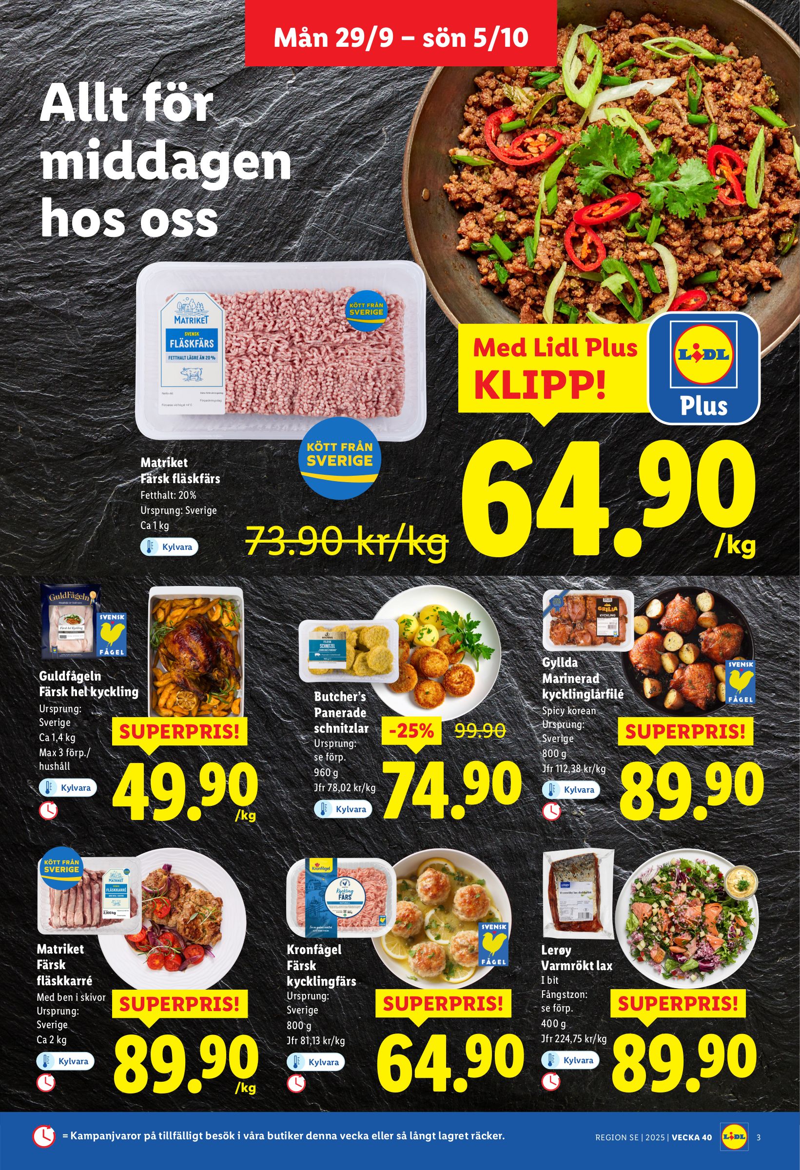 lidl - Lidl-reklambladet giltigt från 29/09 - 05/10 - page: 3