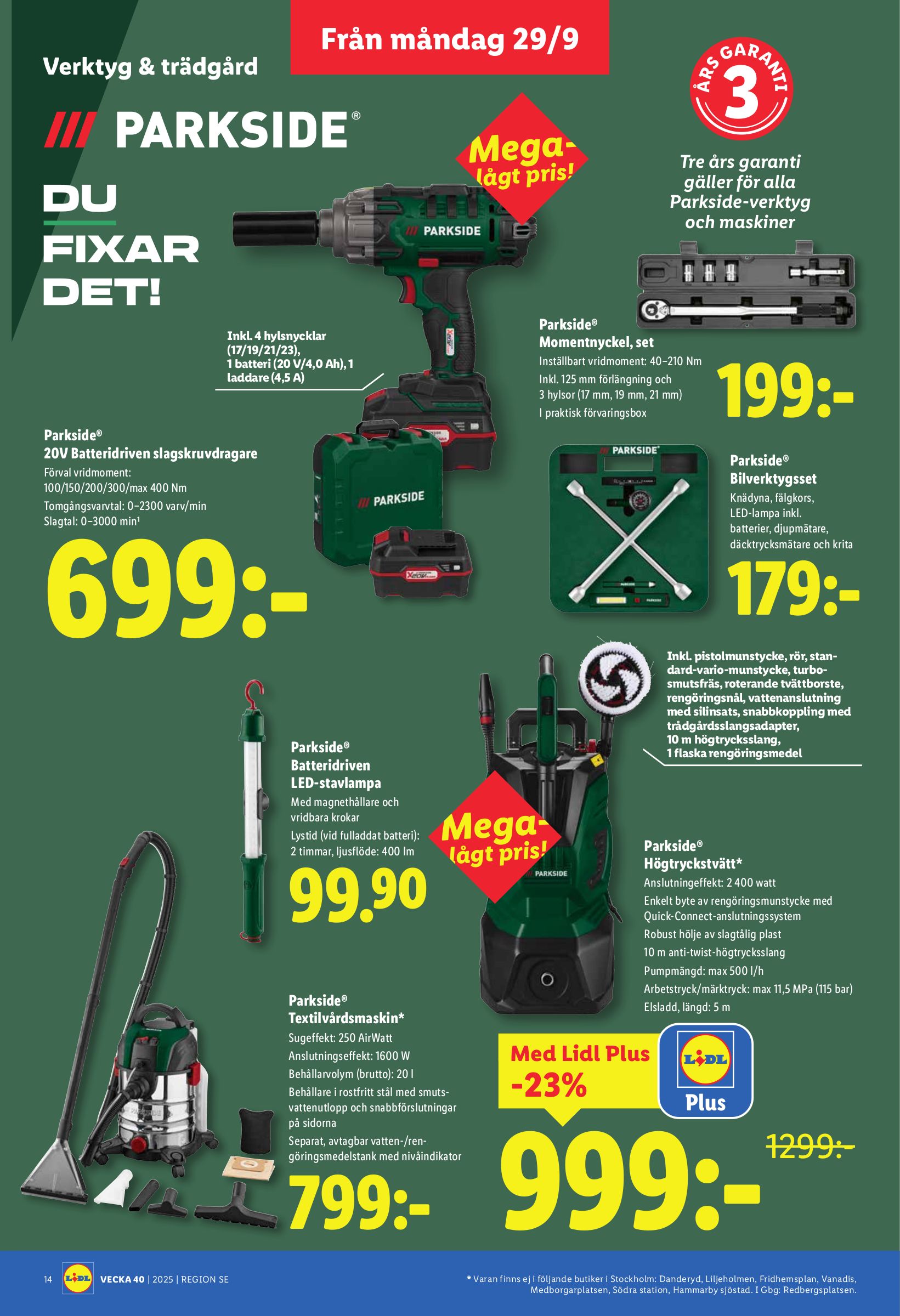 lidl - Lidl-reklambladet giltigt från 29/09 - 05/10 - page: 16