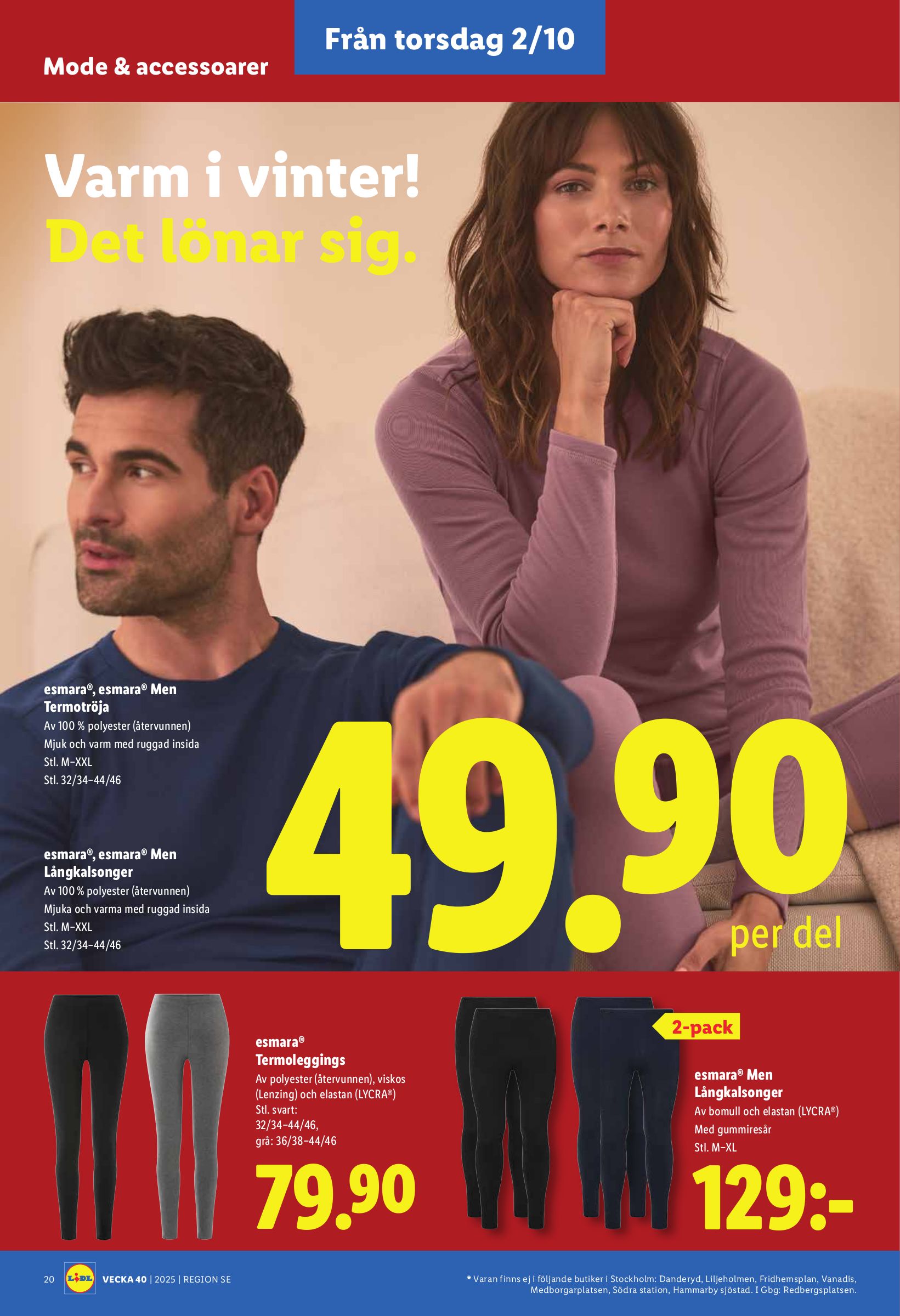 lidl - Lidl-reklambladet giltigt från 29/09 - 05/10 - page: 22