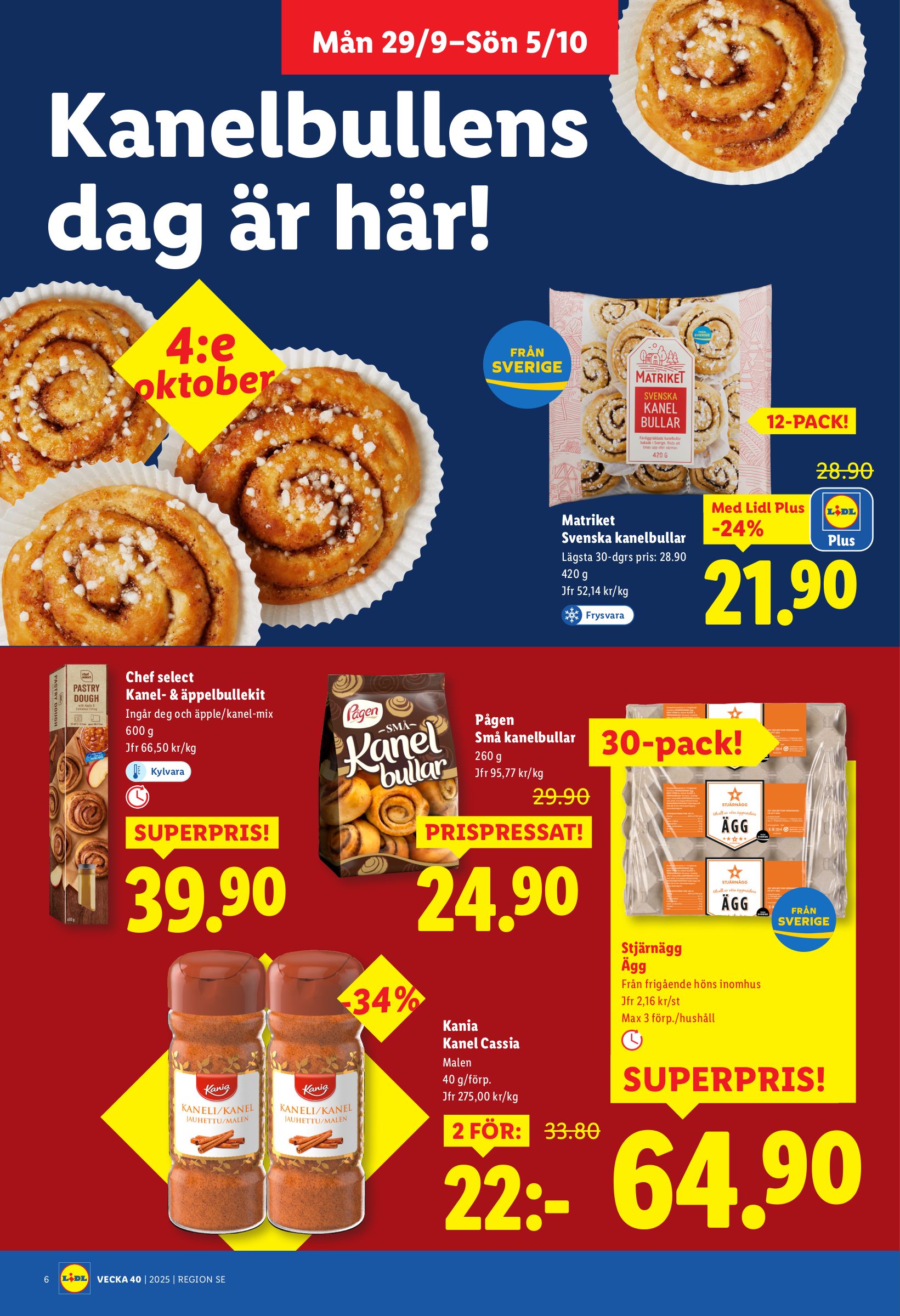 lidl - Lidl-reklambladet giltigt från 29/09 - 05/10 - page: 6