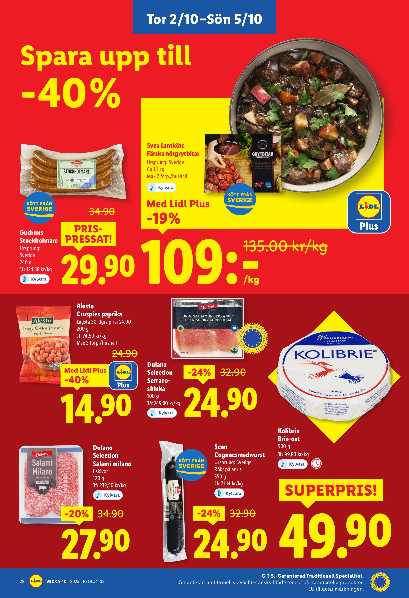 lidl - Lidl-reklambladet giltigt från 29/09 - 05/10 - page: 26