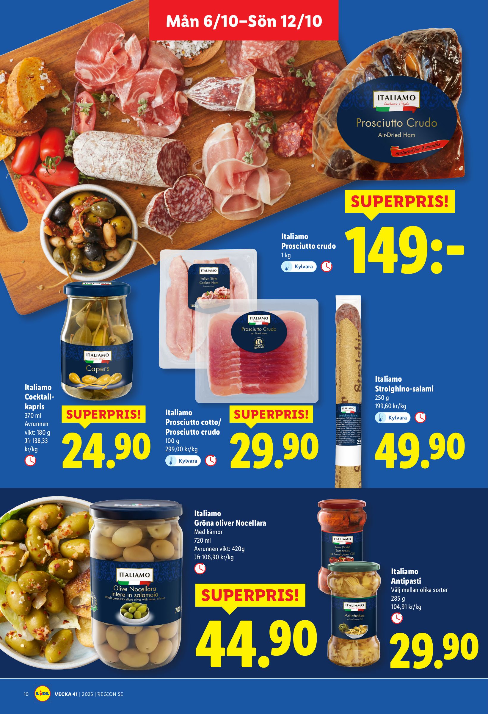 lidl - Lidl-reklambladet giltigt från 06/10 - 12/10 - page: 10