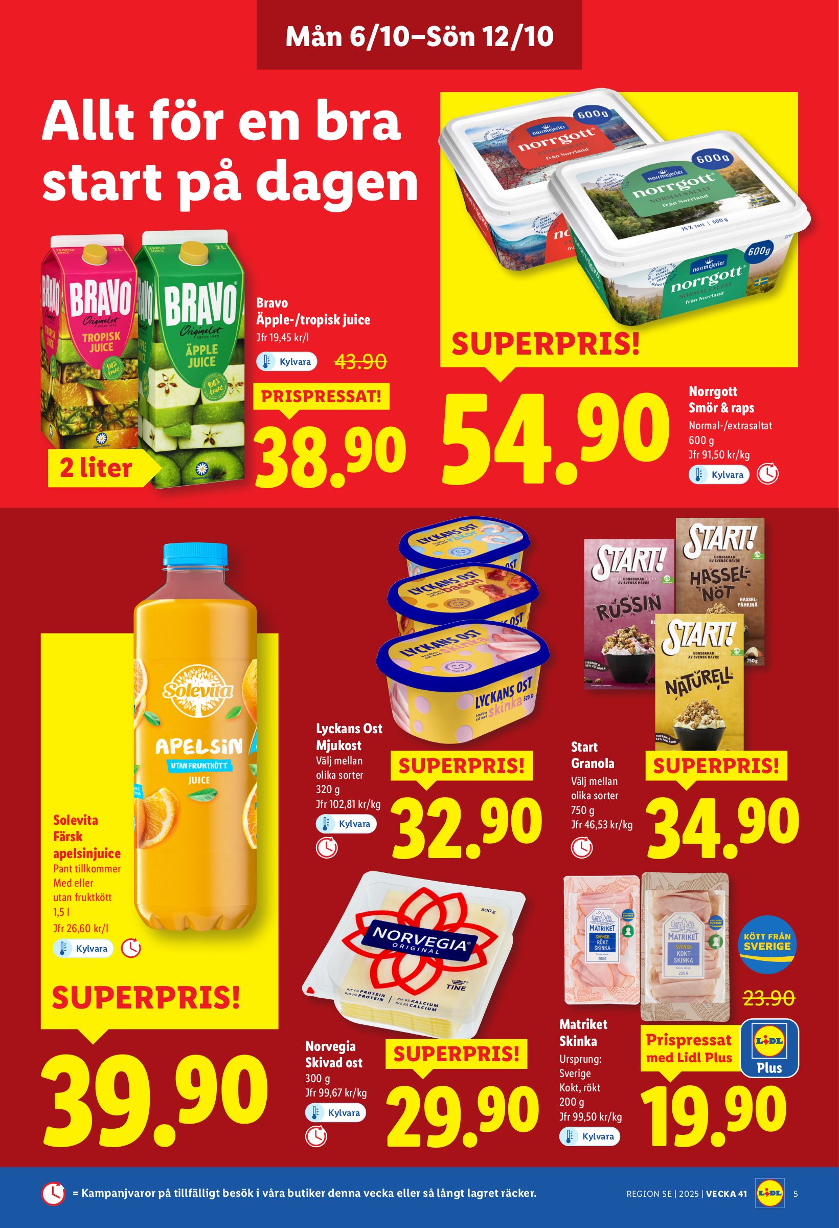 lidl - Lidl-reklambladet giltigt från 06/10 - 12/10 - page: 5
