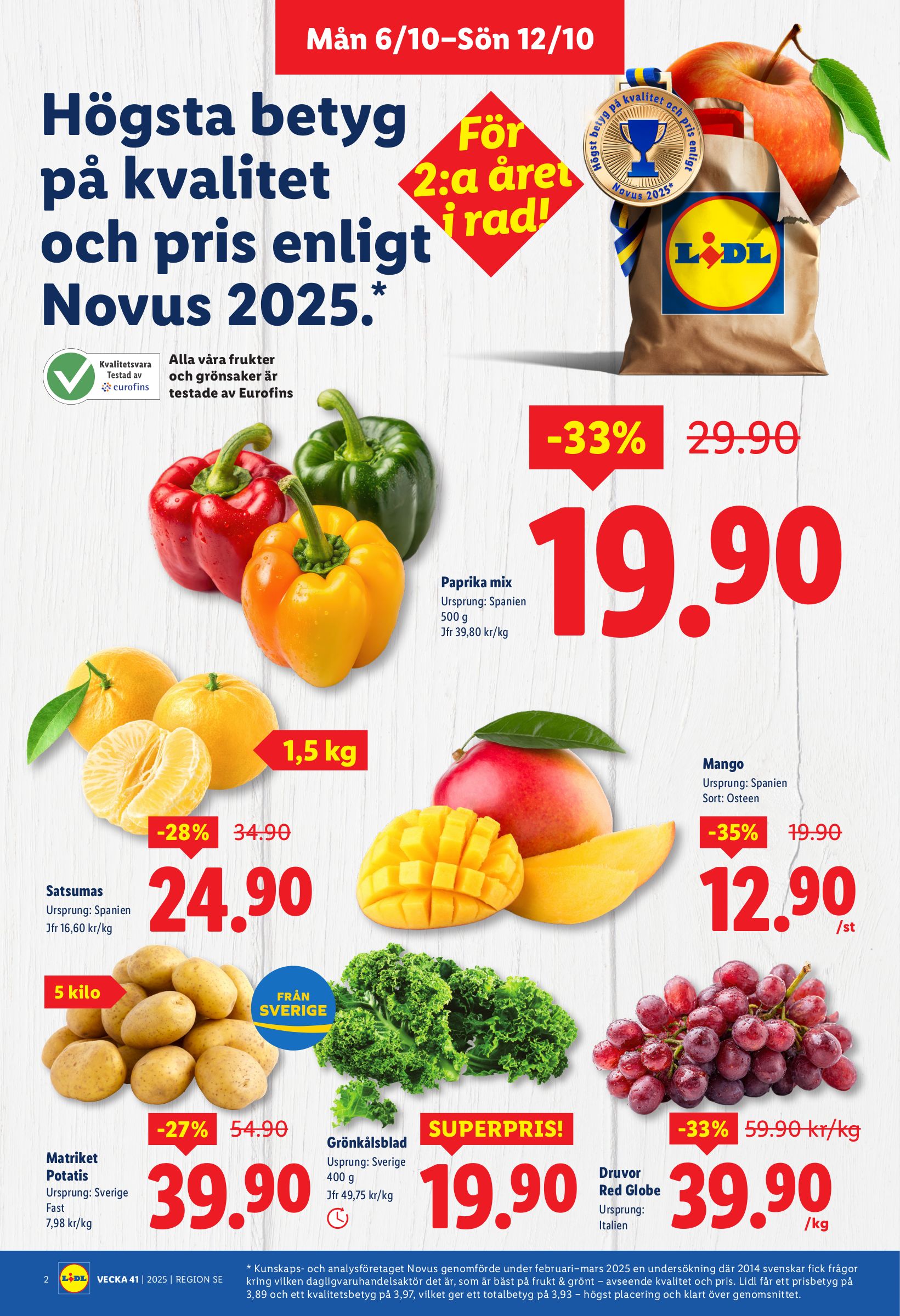 lidl - Lidl-reklambladet giltigt från 06/10 - 12/10 - page: 2