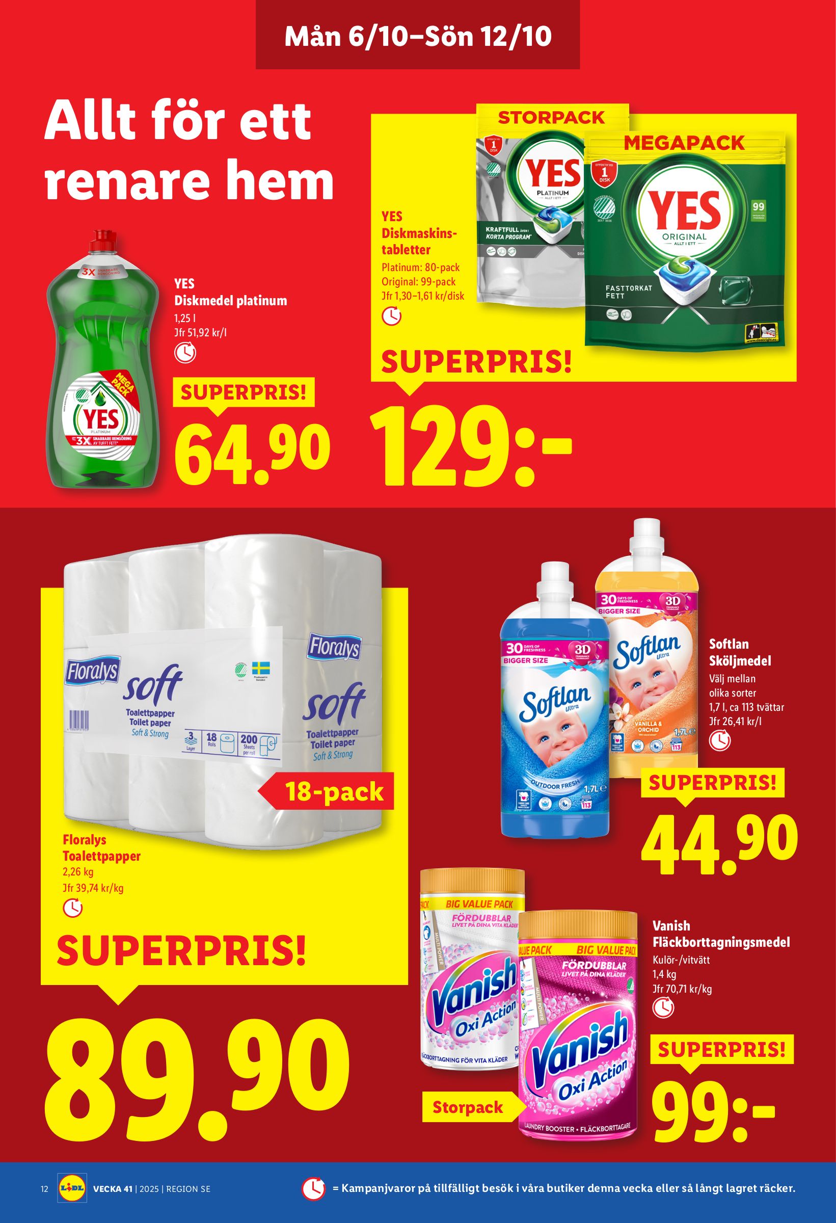 lidl - Lidl-reklambladet giltigt från 06/10 - 12/10 - page: 14