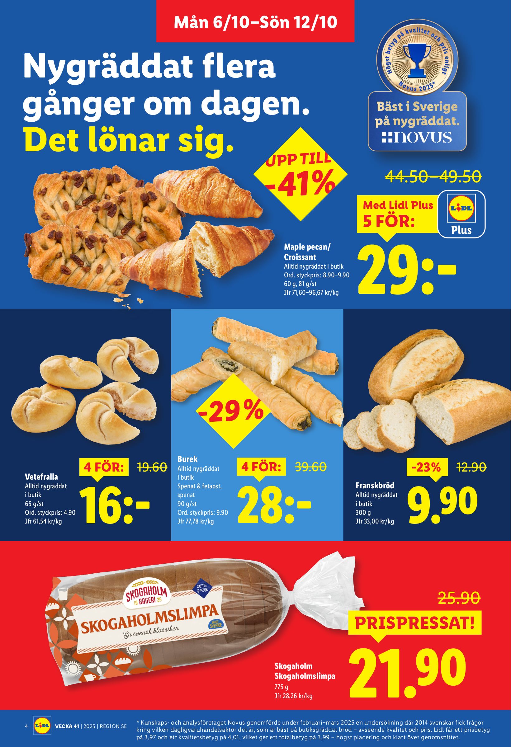 lidl - Lidl-reklambladet giltigt från 06/10 - 12/10 - page: 4