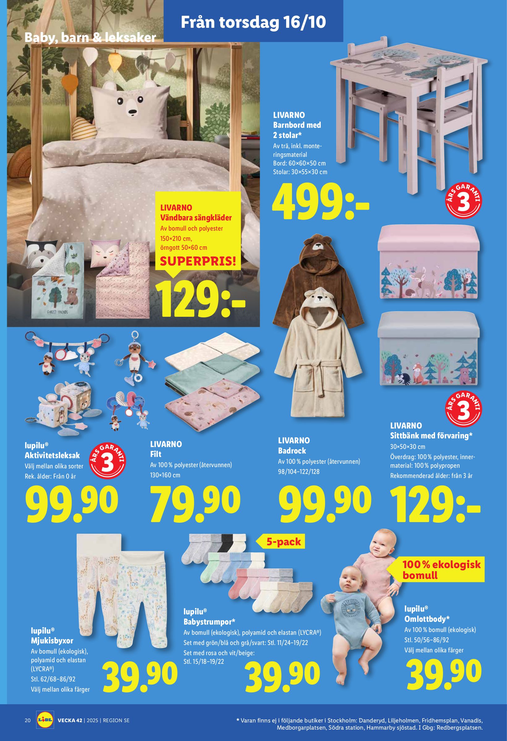 lidl - Lidl-reklambladet giltigt från 13/10 - 19/10 - page: 22