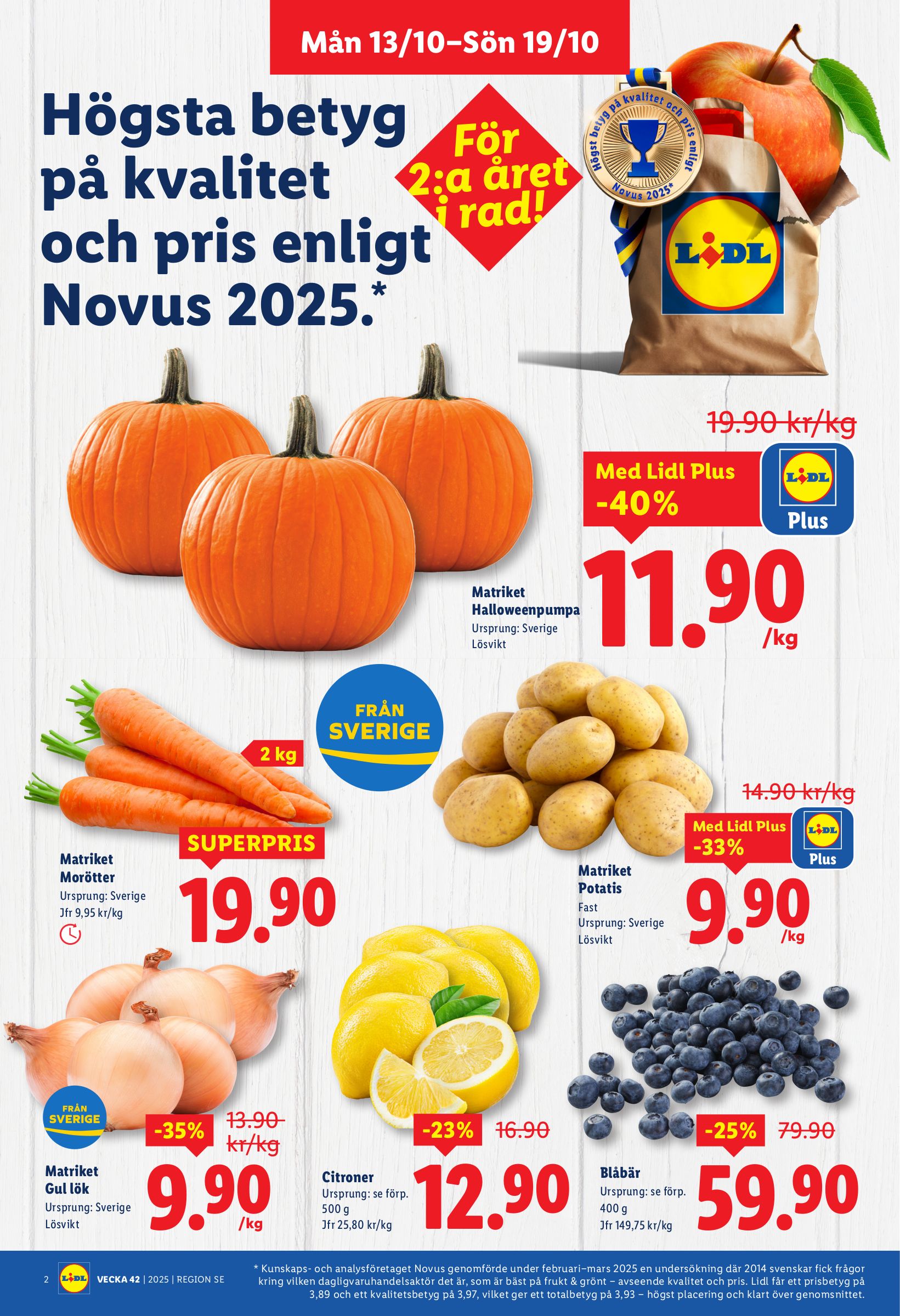 lidl - Lidl-reklambladet giltigt från 13/10 - 19/10 - page: 2