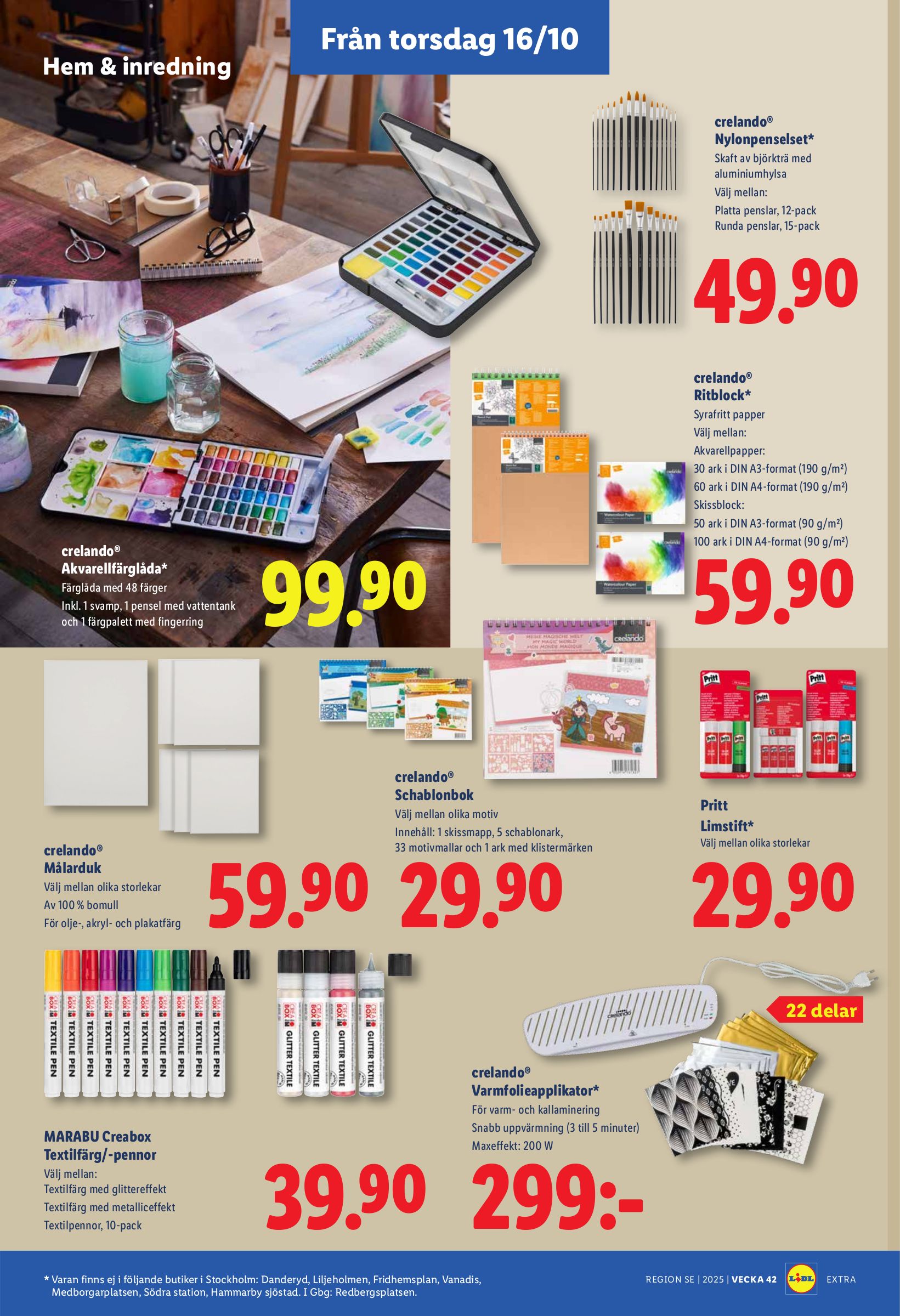 lidl - Lidl-reklambladet giltigt från 13/10 - 19/10 - page: 25