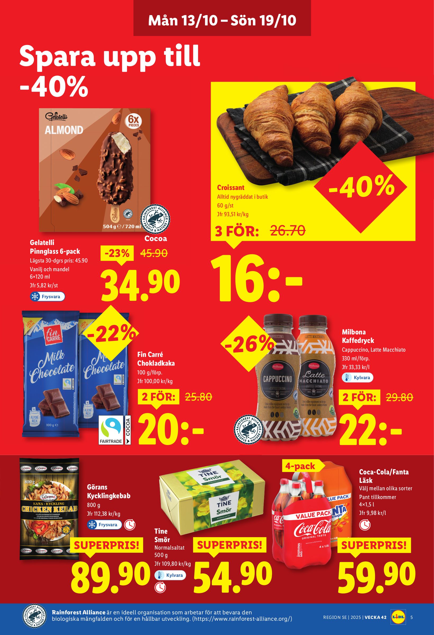 lidl - Lidl-reklambladet giltigt från 13/10 - 19/10 - page: 5
