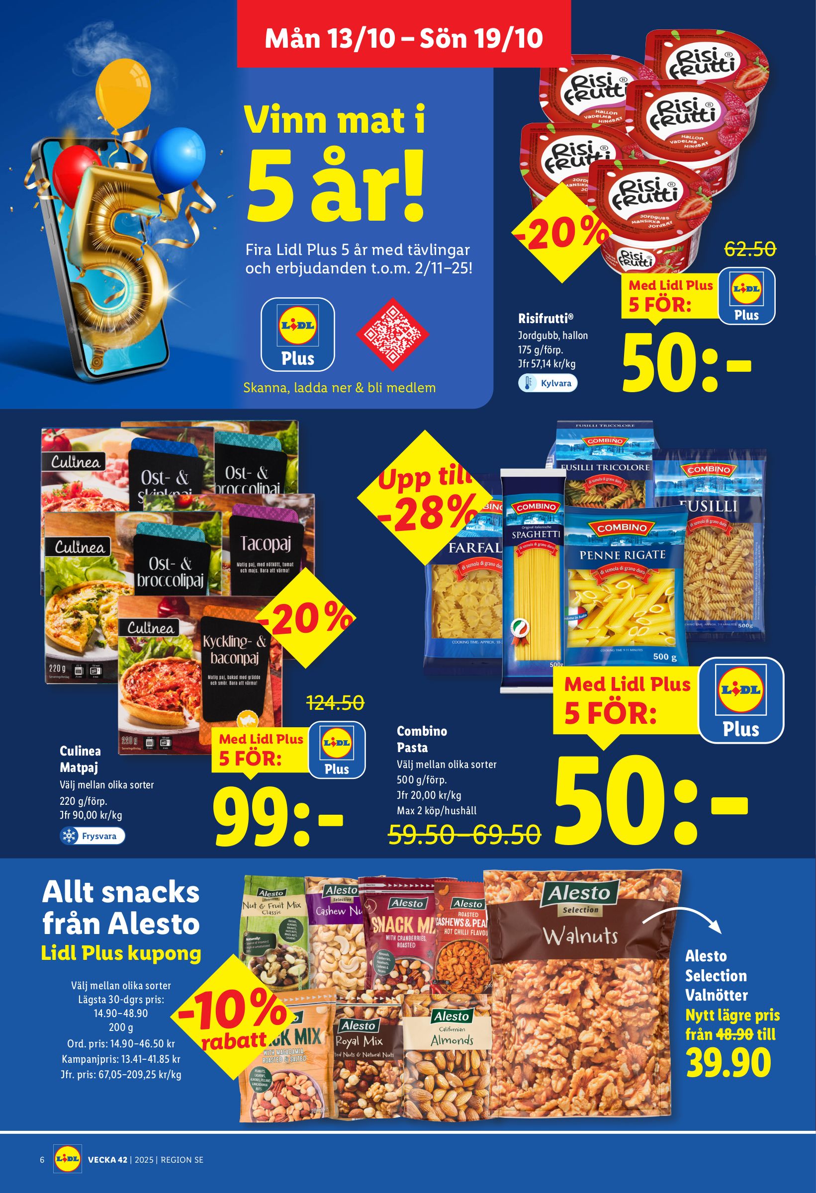 lidl - Lidl-reklambladet giltigt från 13/10 - 19/10 - page: 6