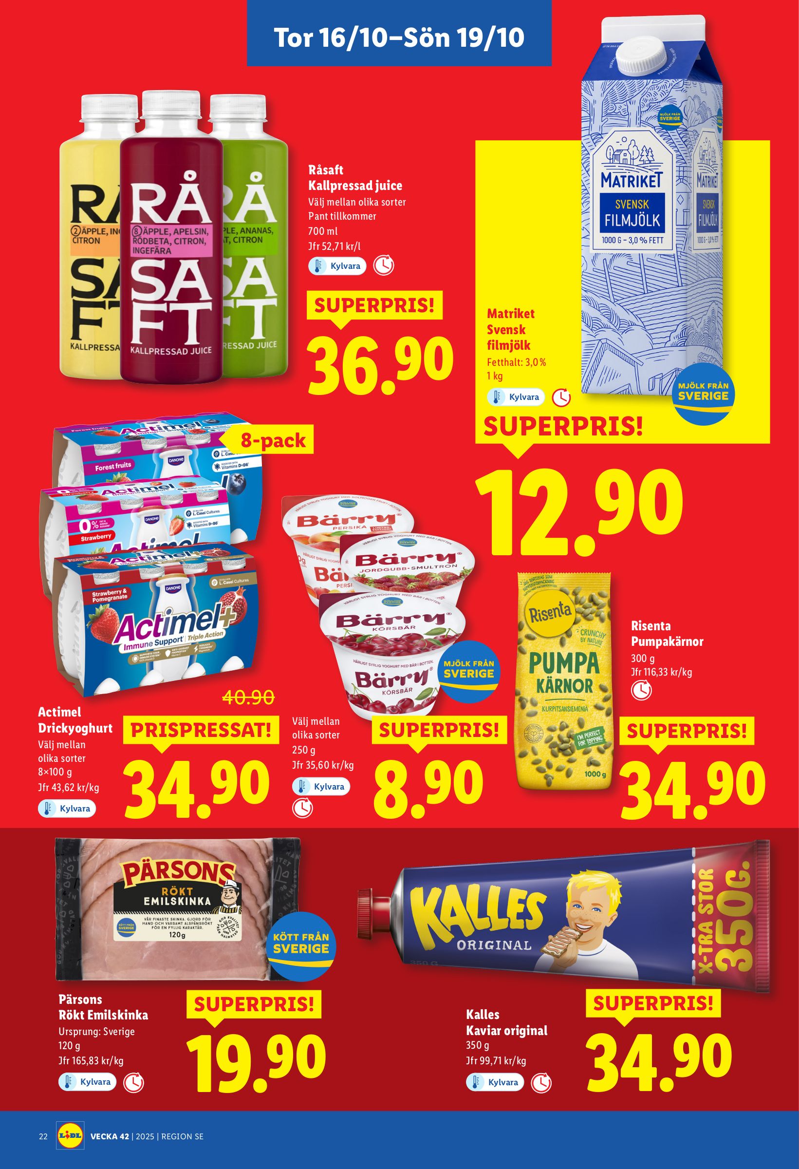 lidl - Lidl-reklambladet giltigt från 13/10 - 19/10 - page: 26
