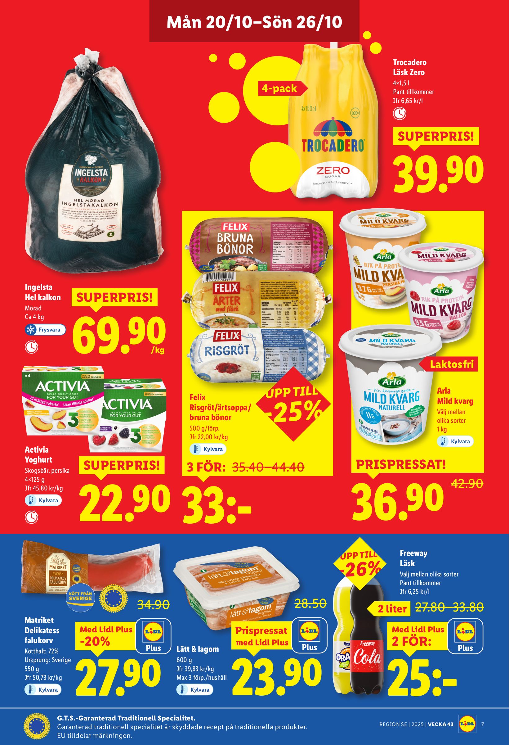 lidl - Lidl-reklambladet giltigt från 20/10 - 26/10 - page: 7