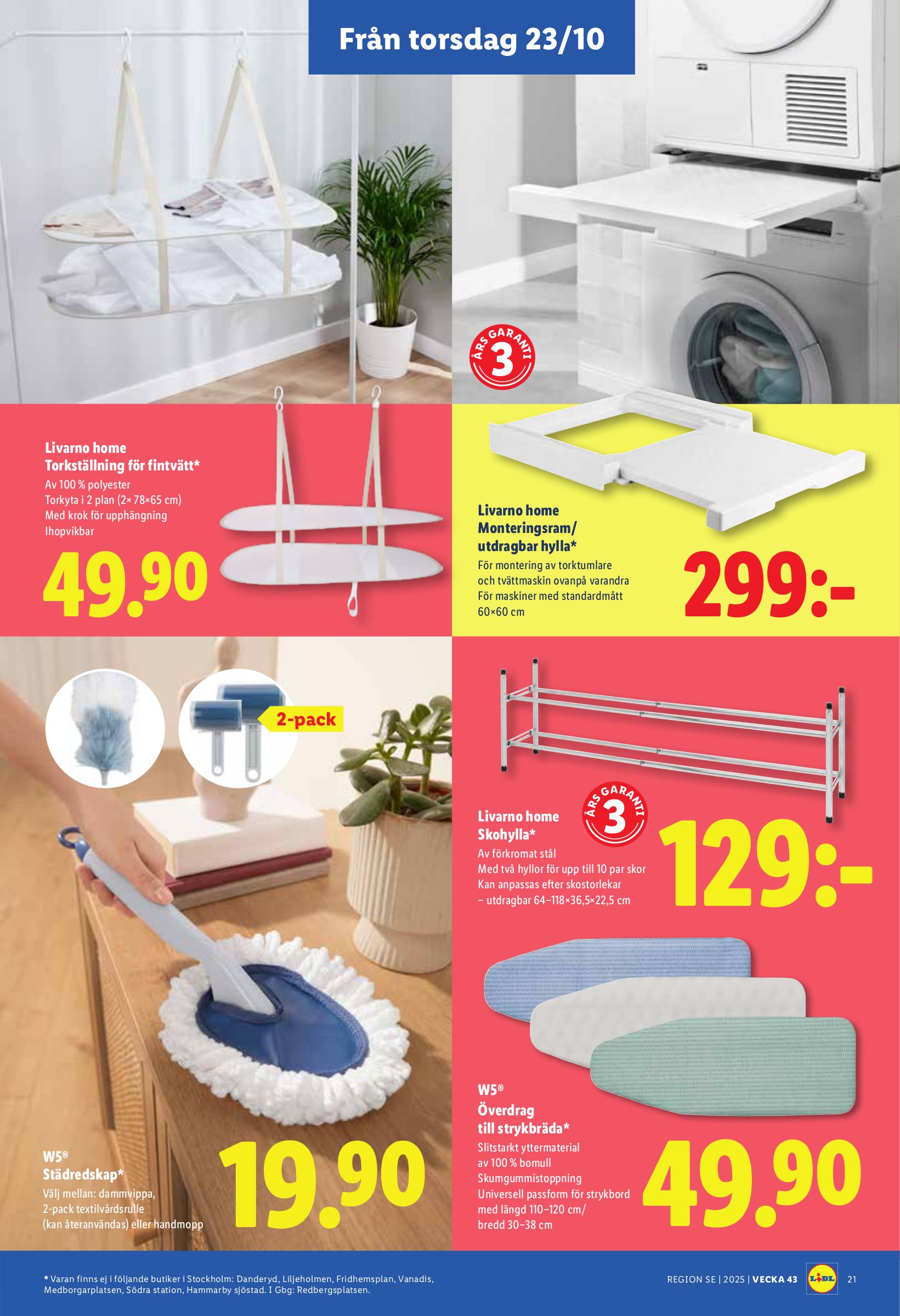 lidl - Lidl-reklambladet giltigt från 20/10 - 26/10 - page: 23