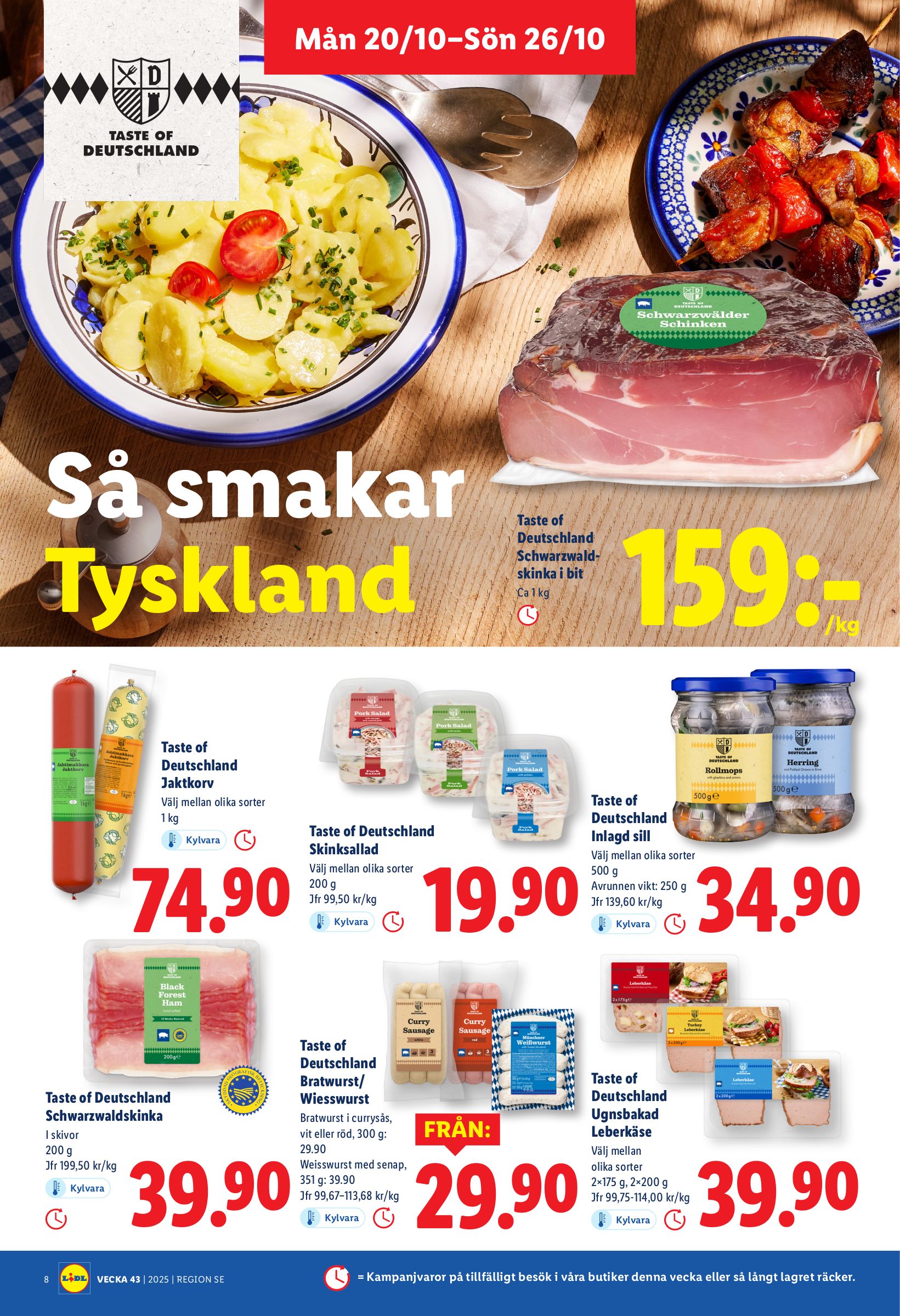 lidl - Lidl-reklambladet giltigt från 20/10 - 26/10 - page: 8