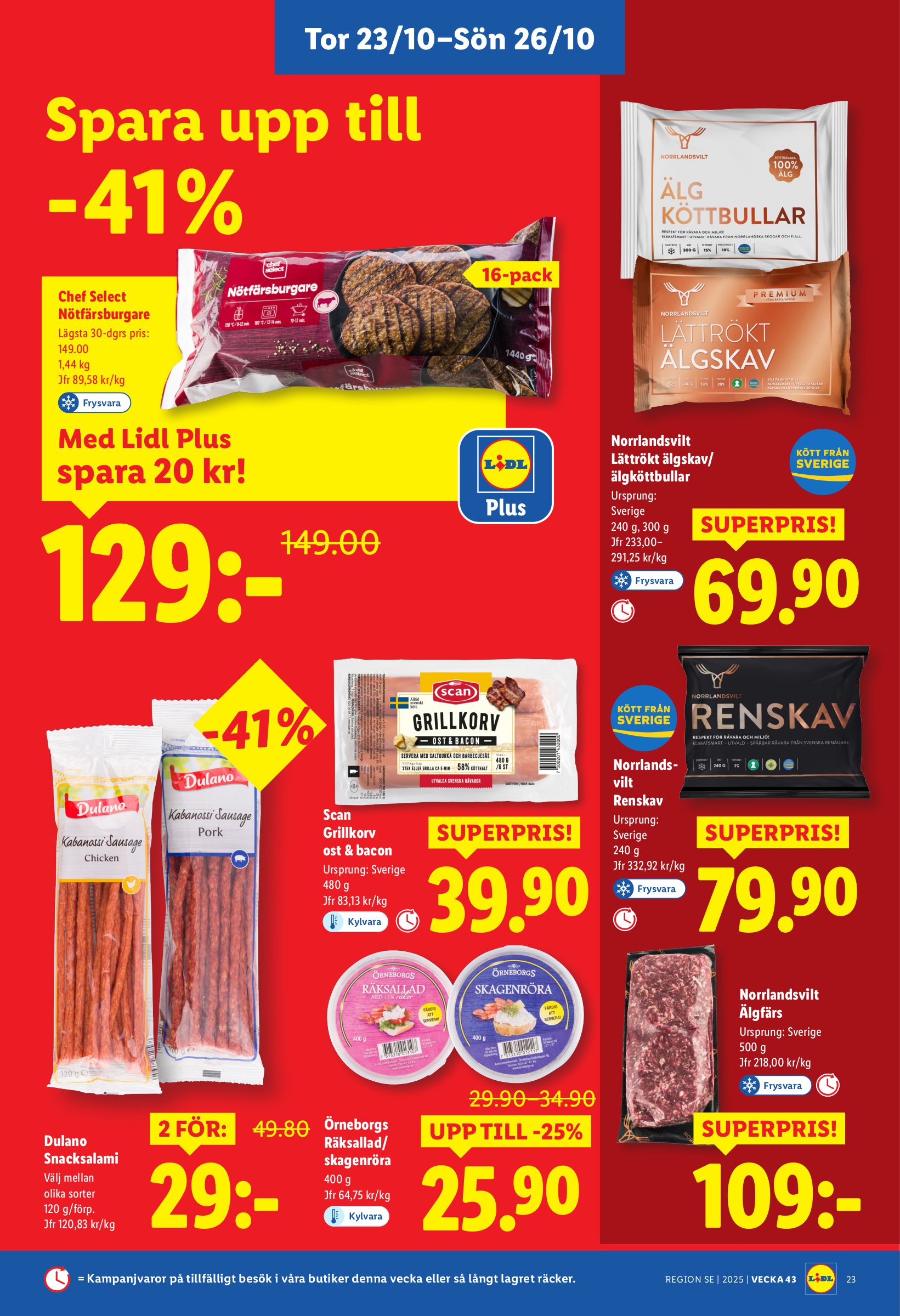 lidl - Lidl-reklambladet giltigt från 20/10 - 26/10 - page: 27