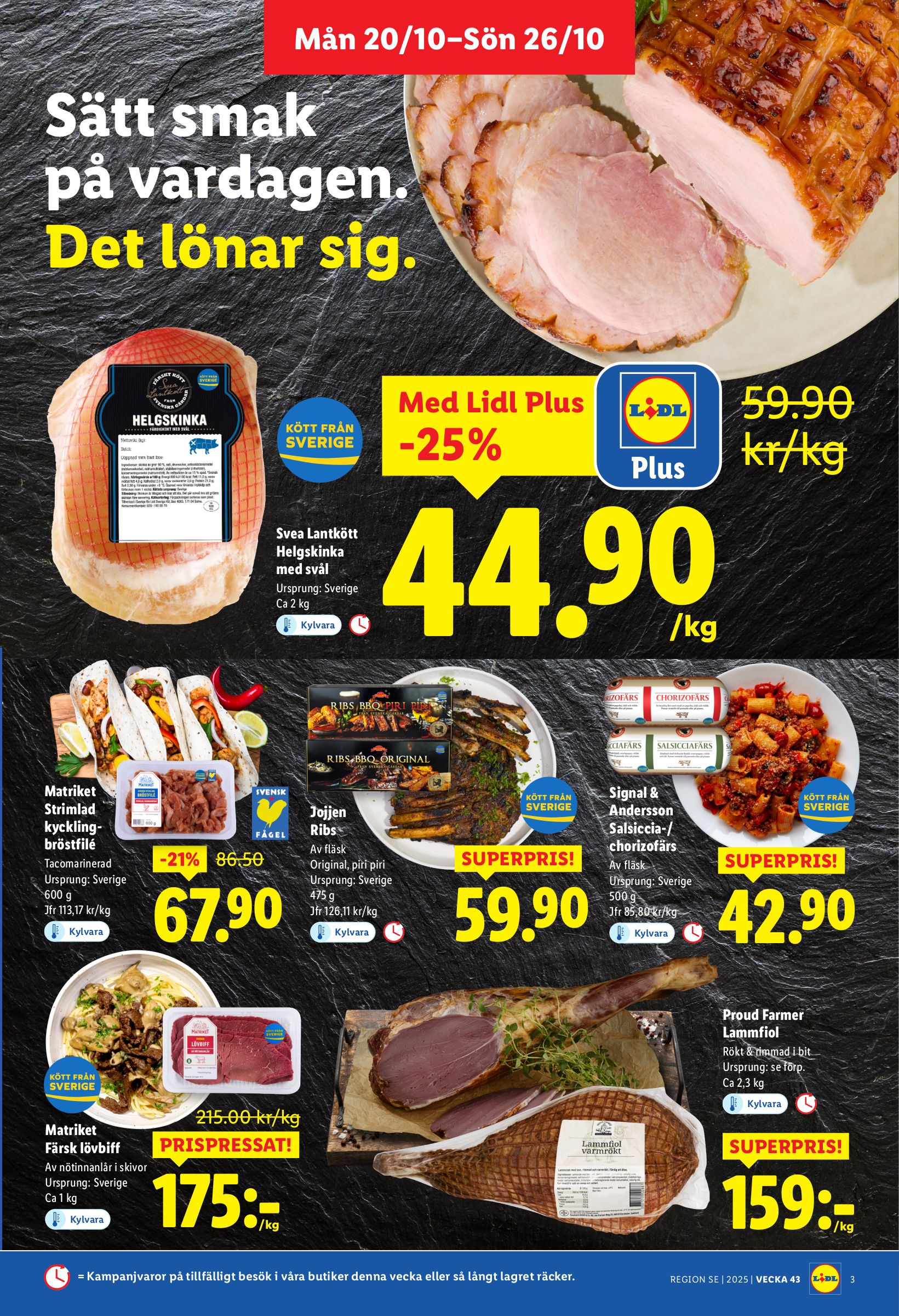 lidl - Lidl-reklambladet giltigt från 20/10 - 26/10 - page: 3