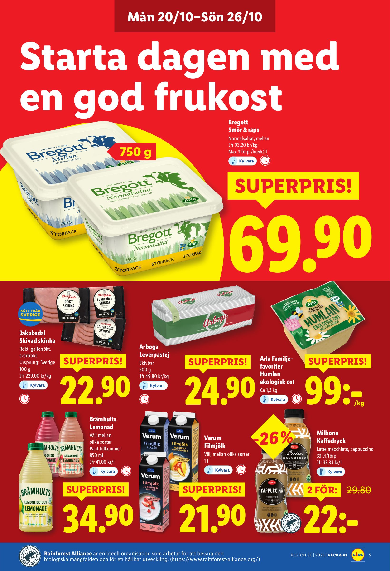 lidl - Lidl-reklambladet giltigt från 20/10 - 26/10 - page: 5
