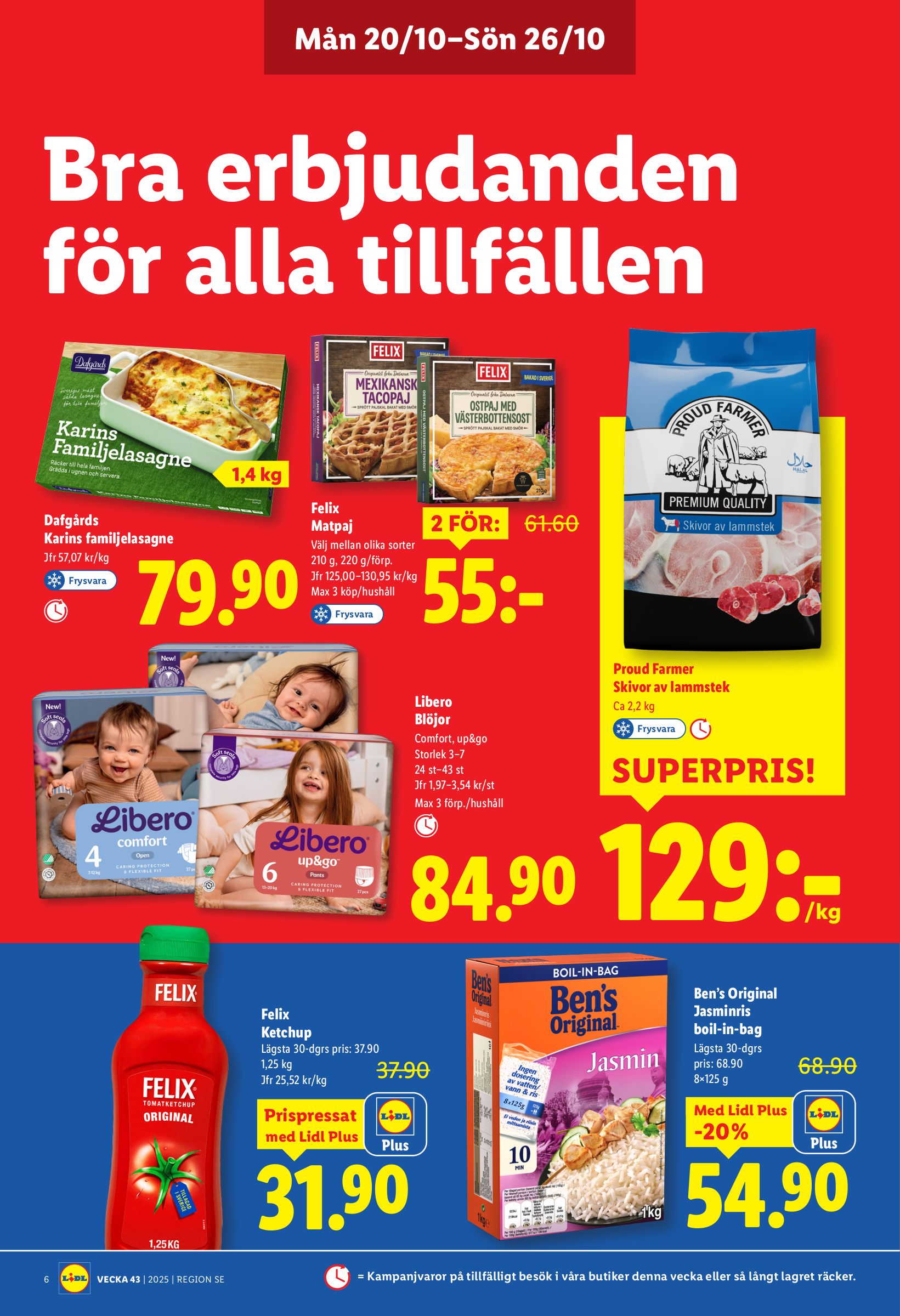 lidl - Lidl-reklambladet giltigt från 20/10 - 26/10 - page: 6