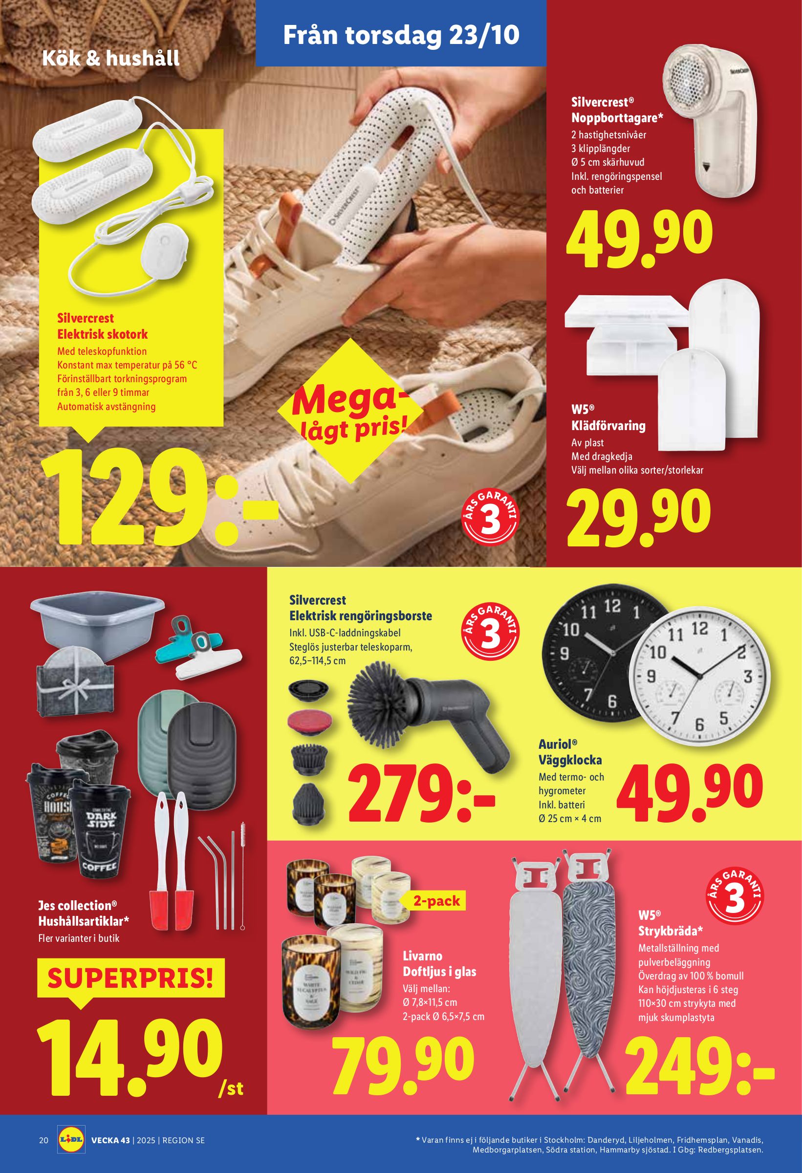 lidl - Lidl-reklambladet giltigt från 20/10 - 26/10 - page: 22