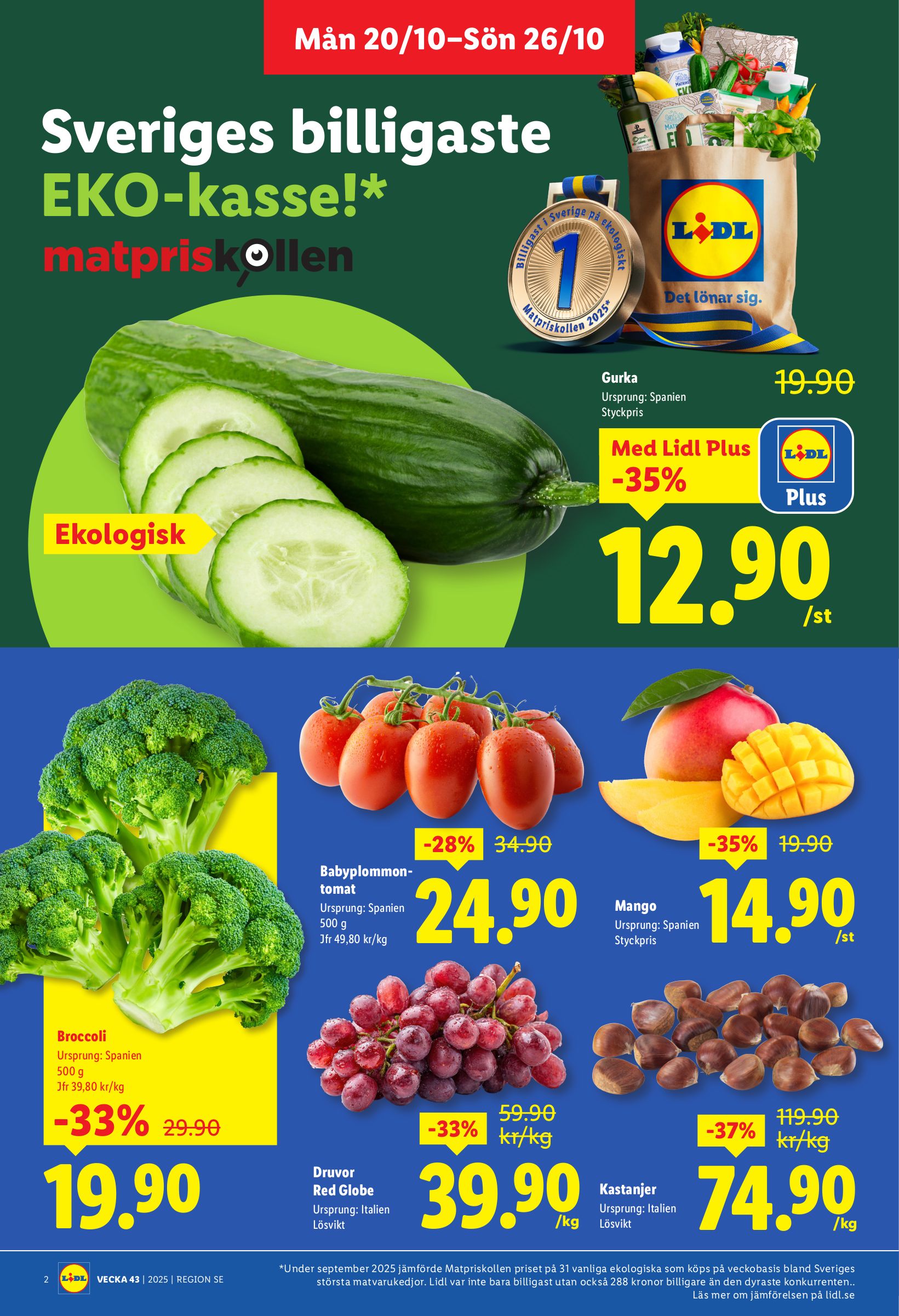 lidl - Lidl-reklambladet giltigt från 20/10 - 26/10 - page: 2