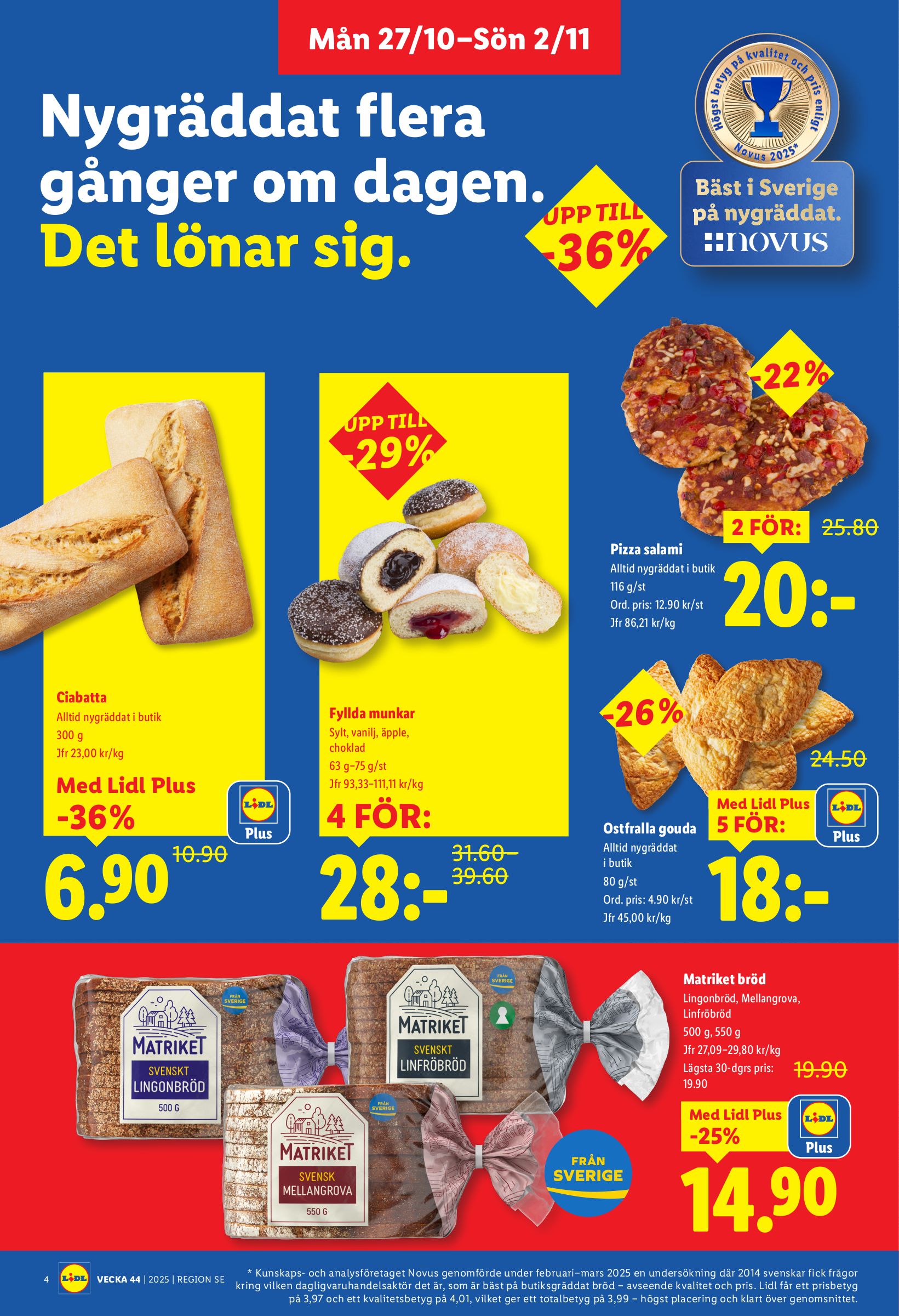 lidl - Lidl-reklambladet giltigt från 27/10 - 02/11 - page: 4