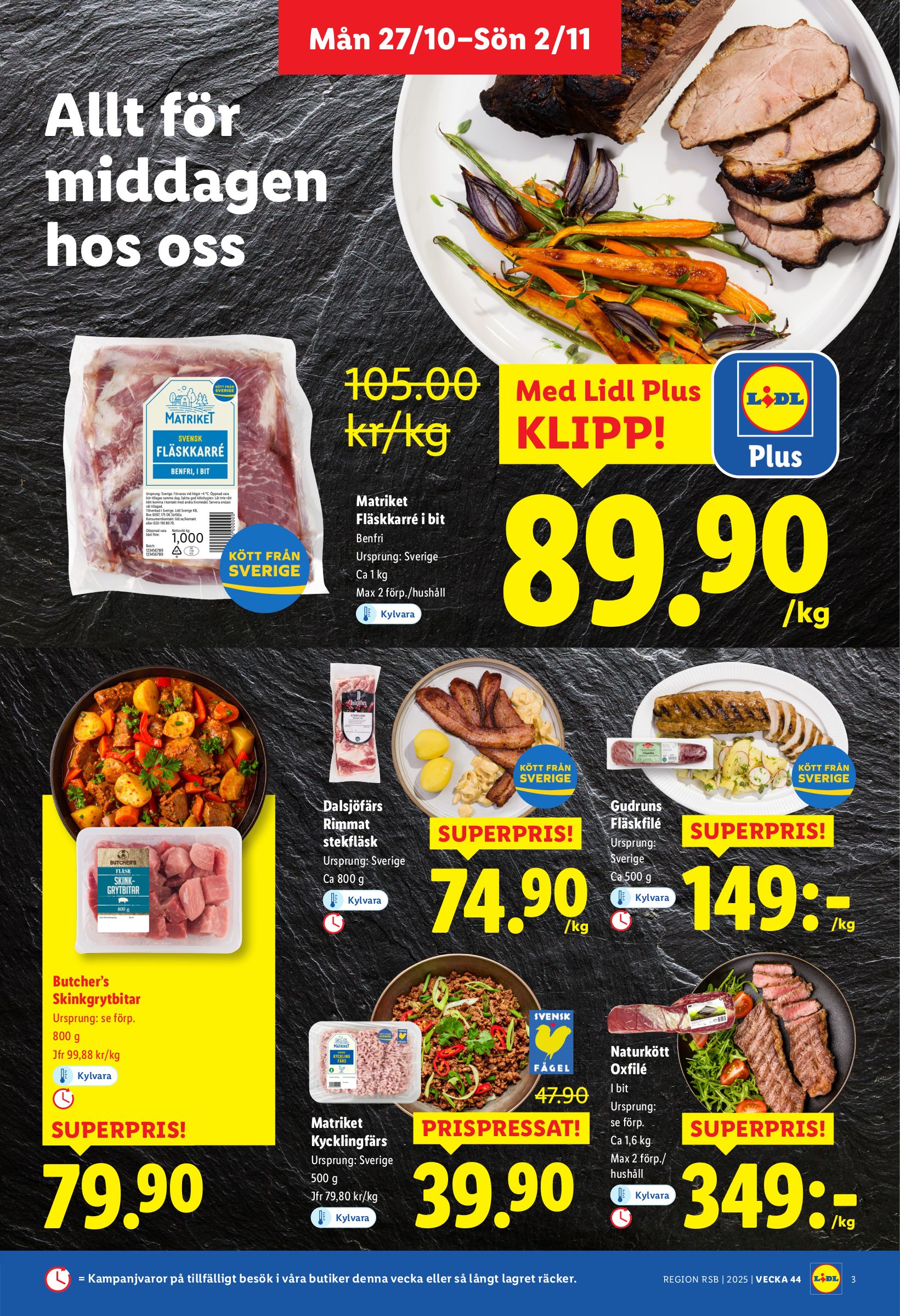 lidl - Lidl-reklambladet giltigt från 27/10 - 02/11 - page: 3