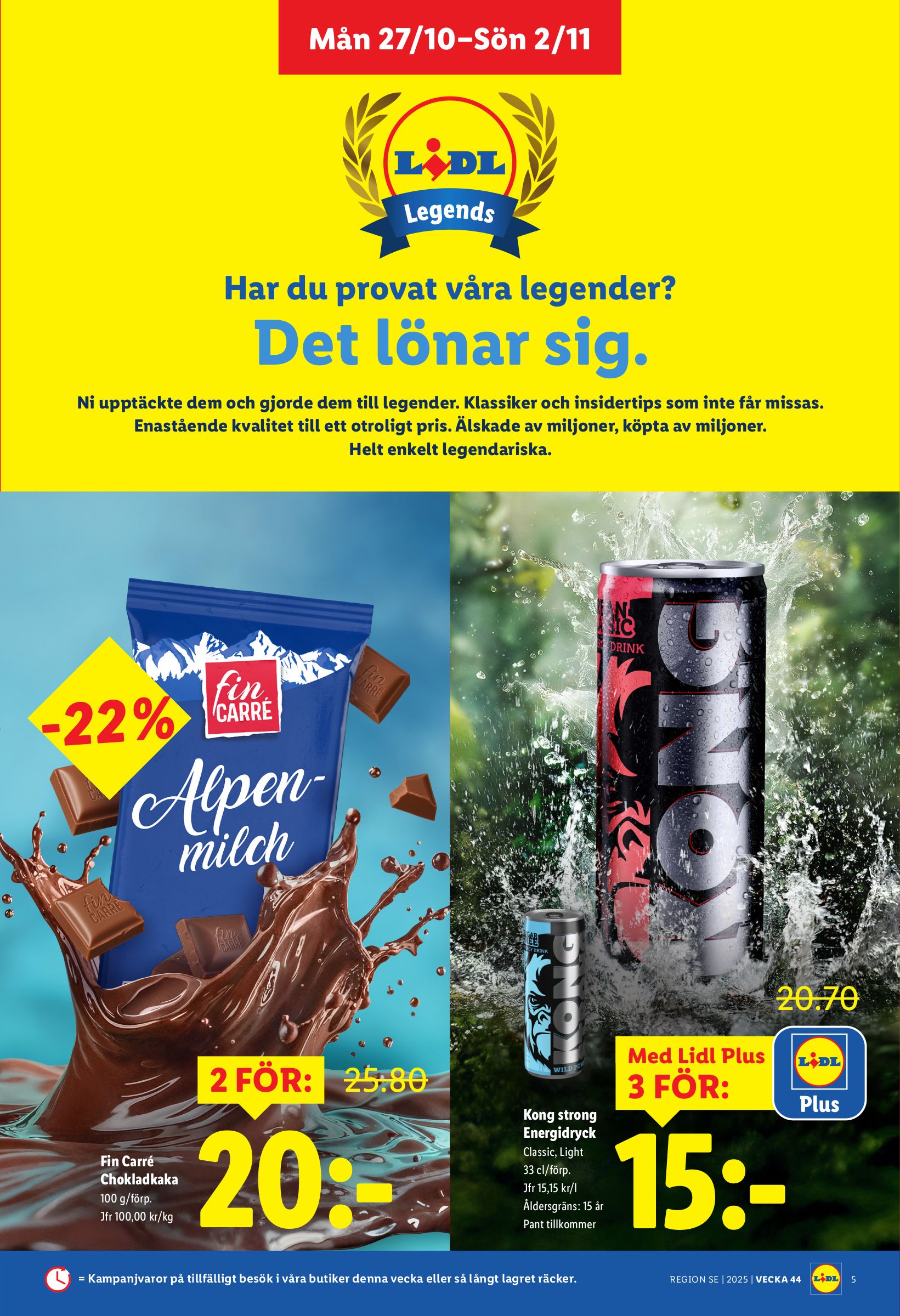 lidl - Lidl-reklambladet giltigt från 27/10 - 02/11 - page: 6
