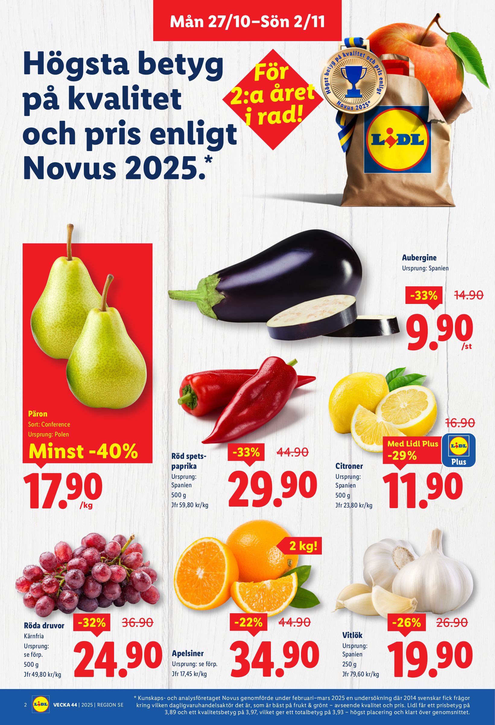 lidl - Lidl-reklambladet giltigt från 27/10 - 02/11 - page: 2