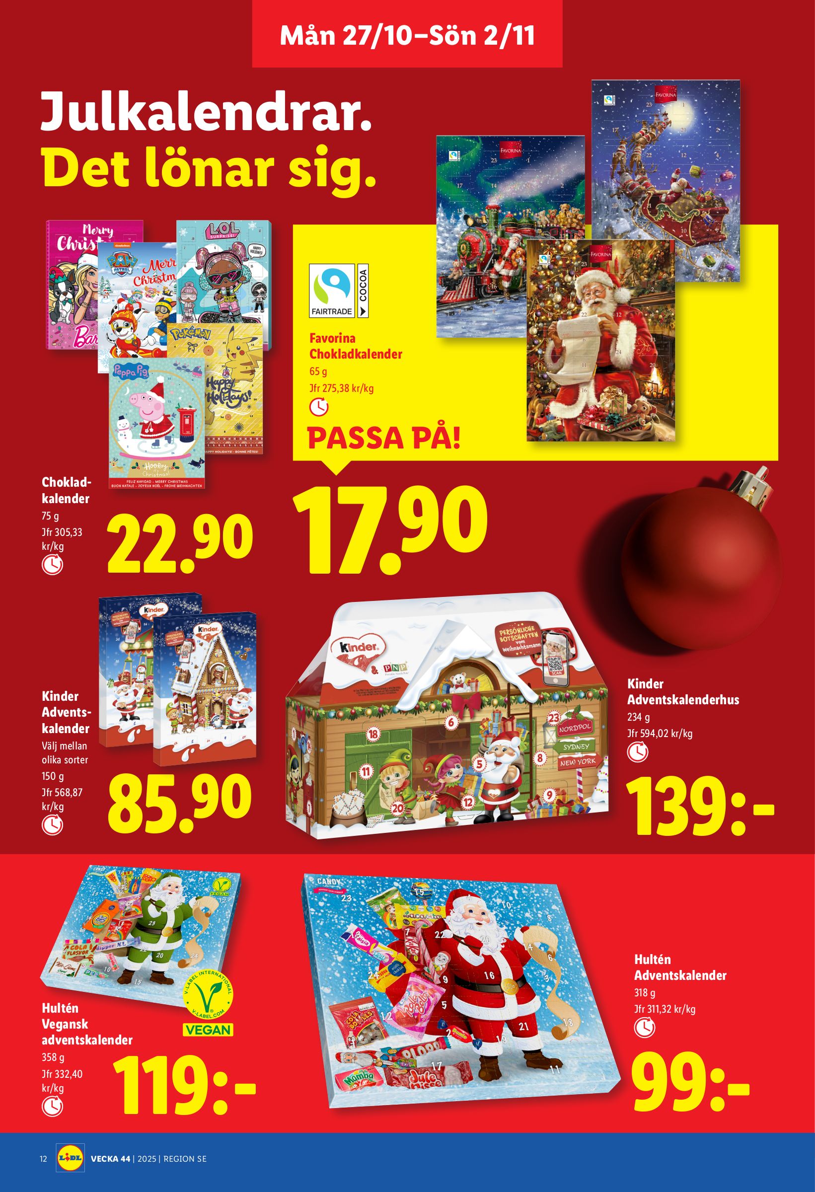 lidl - Lidl-reklambladet giltigt från 27/10 - 02/11 - page: 15