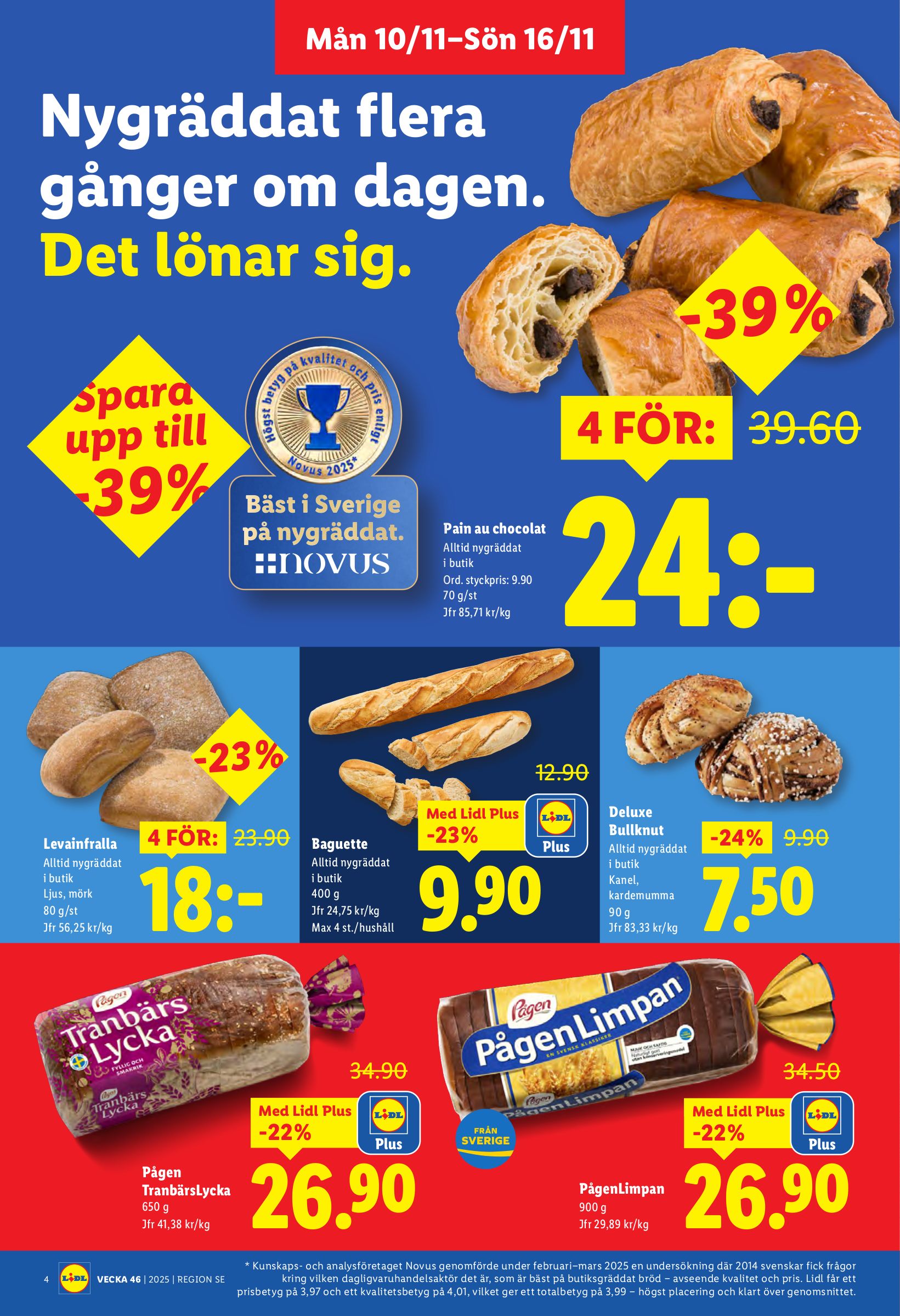 lidl - Lidl-reklambladet giltigt från 10/11 - 16/11 - page: 4